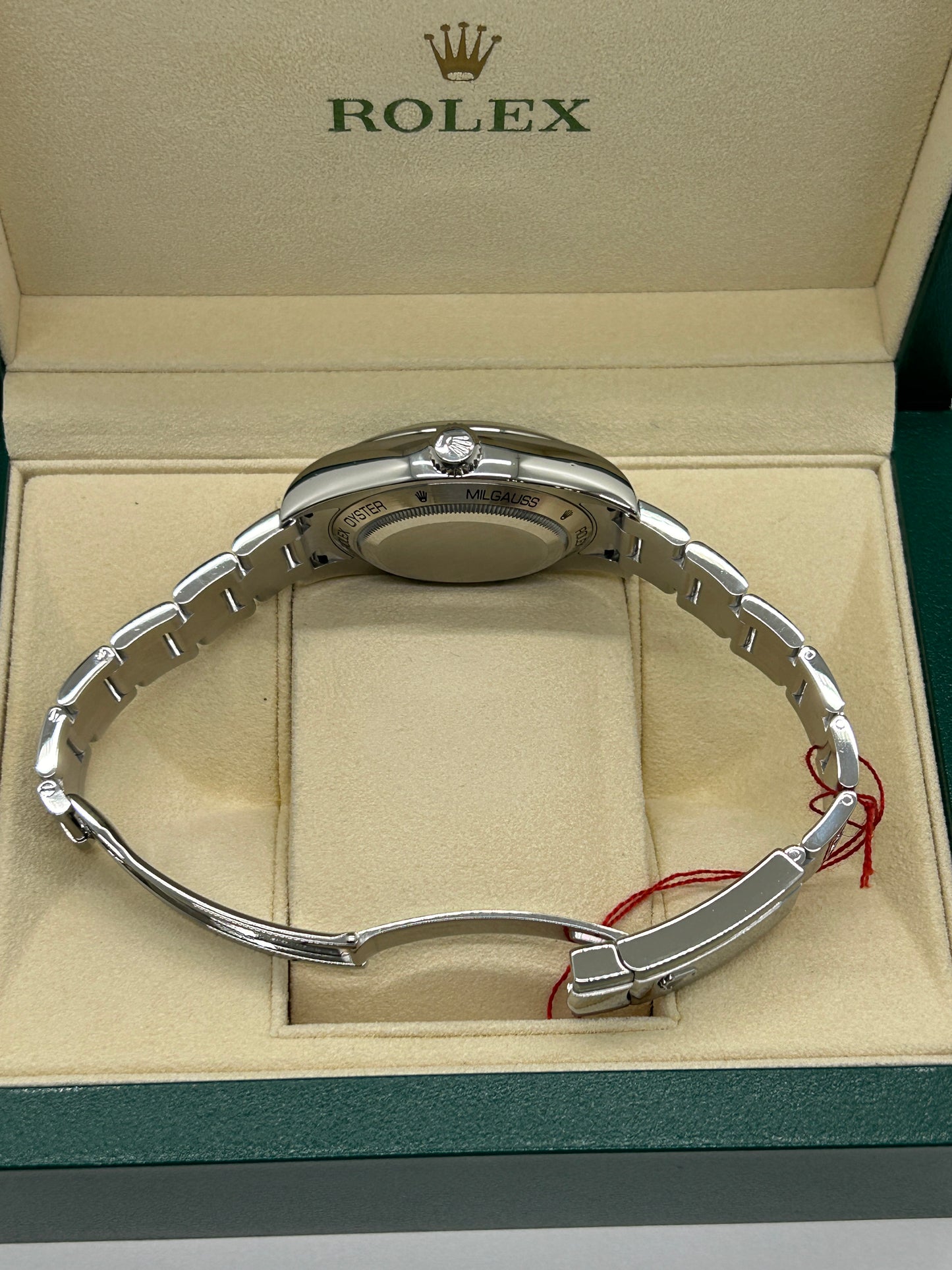 Rolex Milgauss Blue Dial - Ref 116400GV - Year 2020