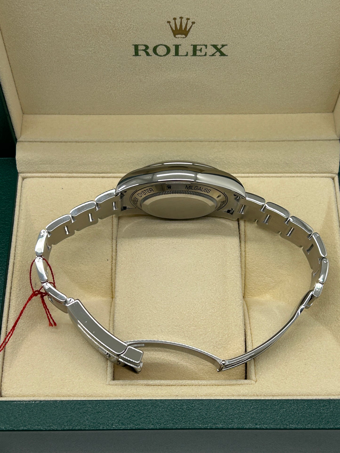 Rolex Milgauss Blue Dial - Ref 116400GV - Year 2020