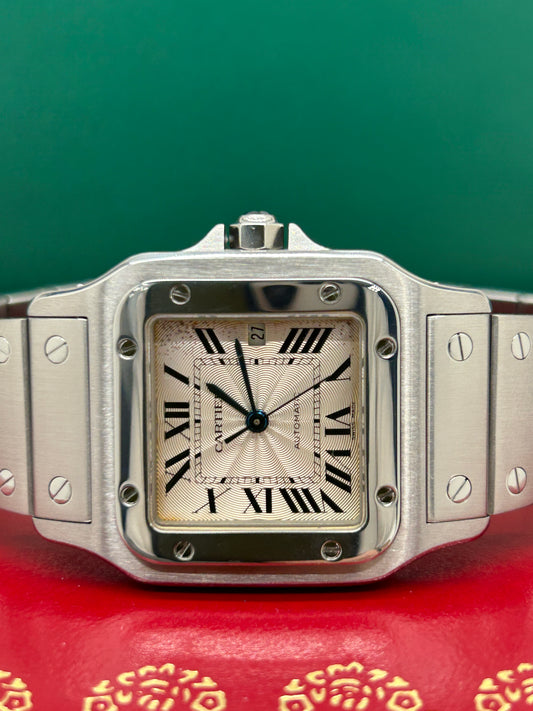 Cartier Santos Galbée - Silver Dial - Ref 2319