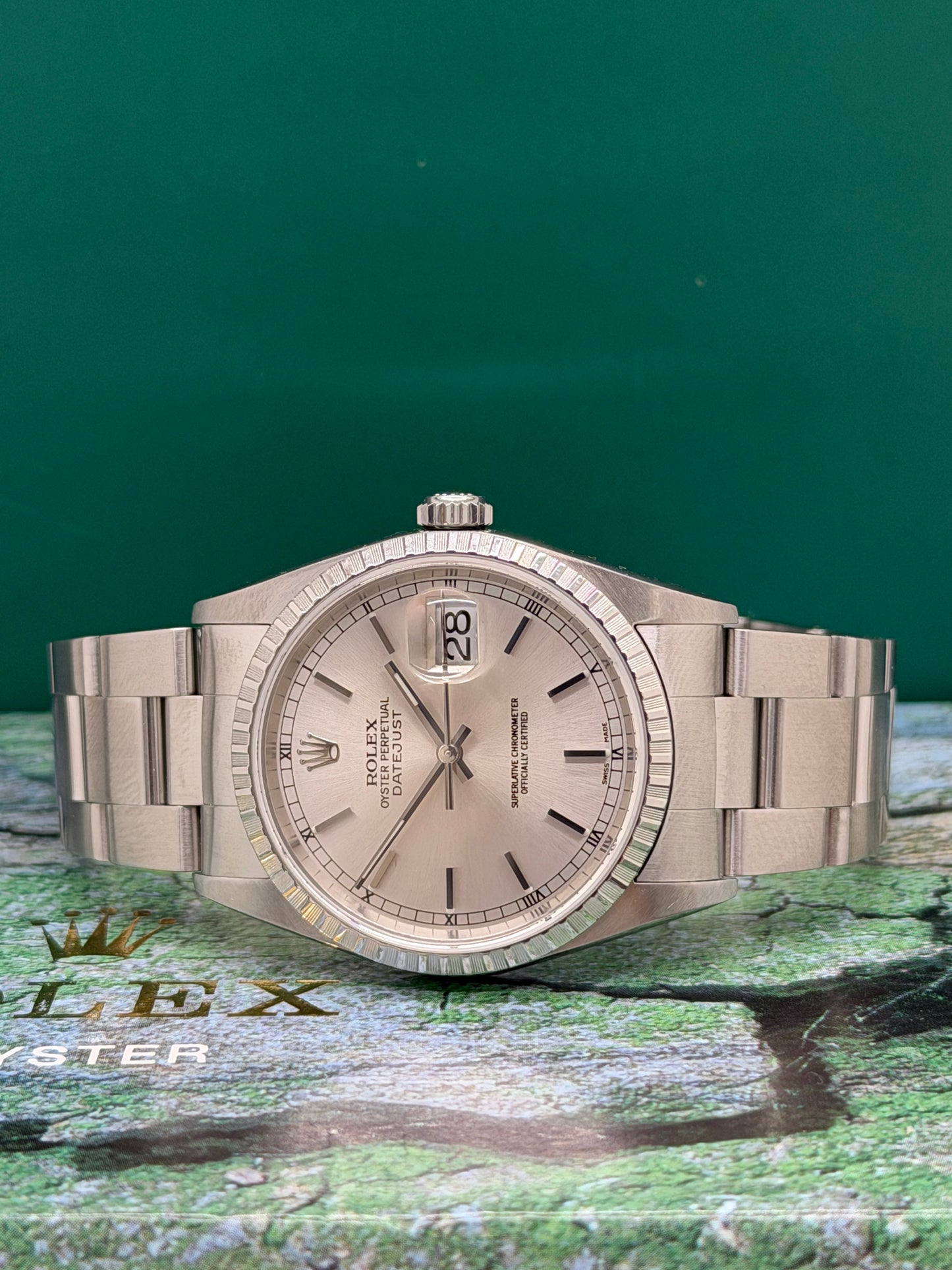 Rolex Datejust 36 Argentee Dial - Ref 16220 Year 2004
