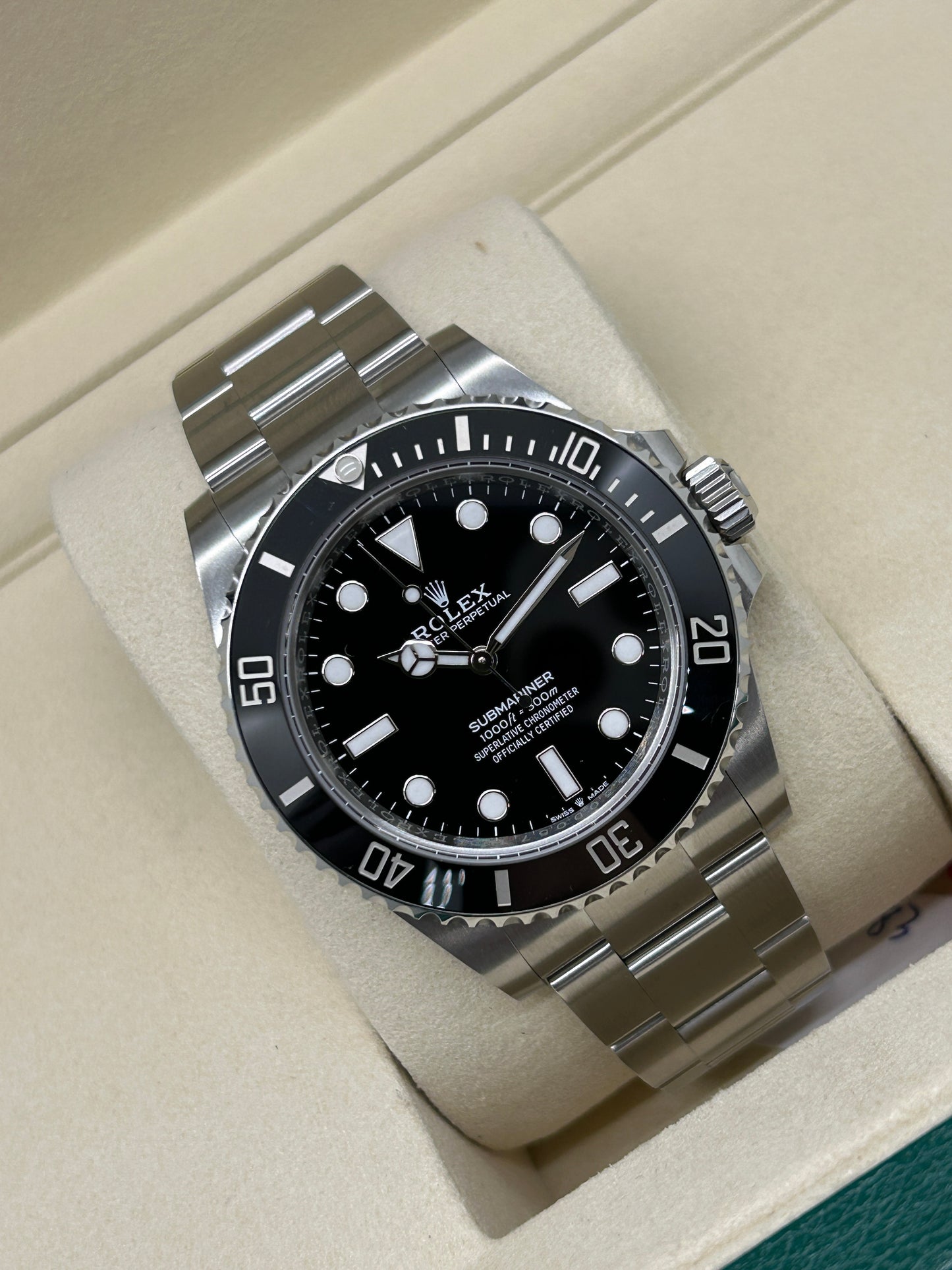 Rolex Submariner No Date 41mm - Ref 124060 - New 2026