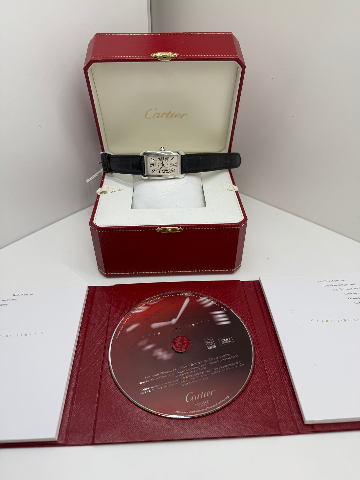 Cartier Tank Américaine White Gold - Large - Year 2011 Ref 1741
