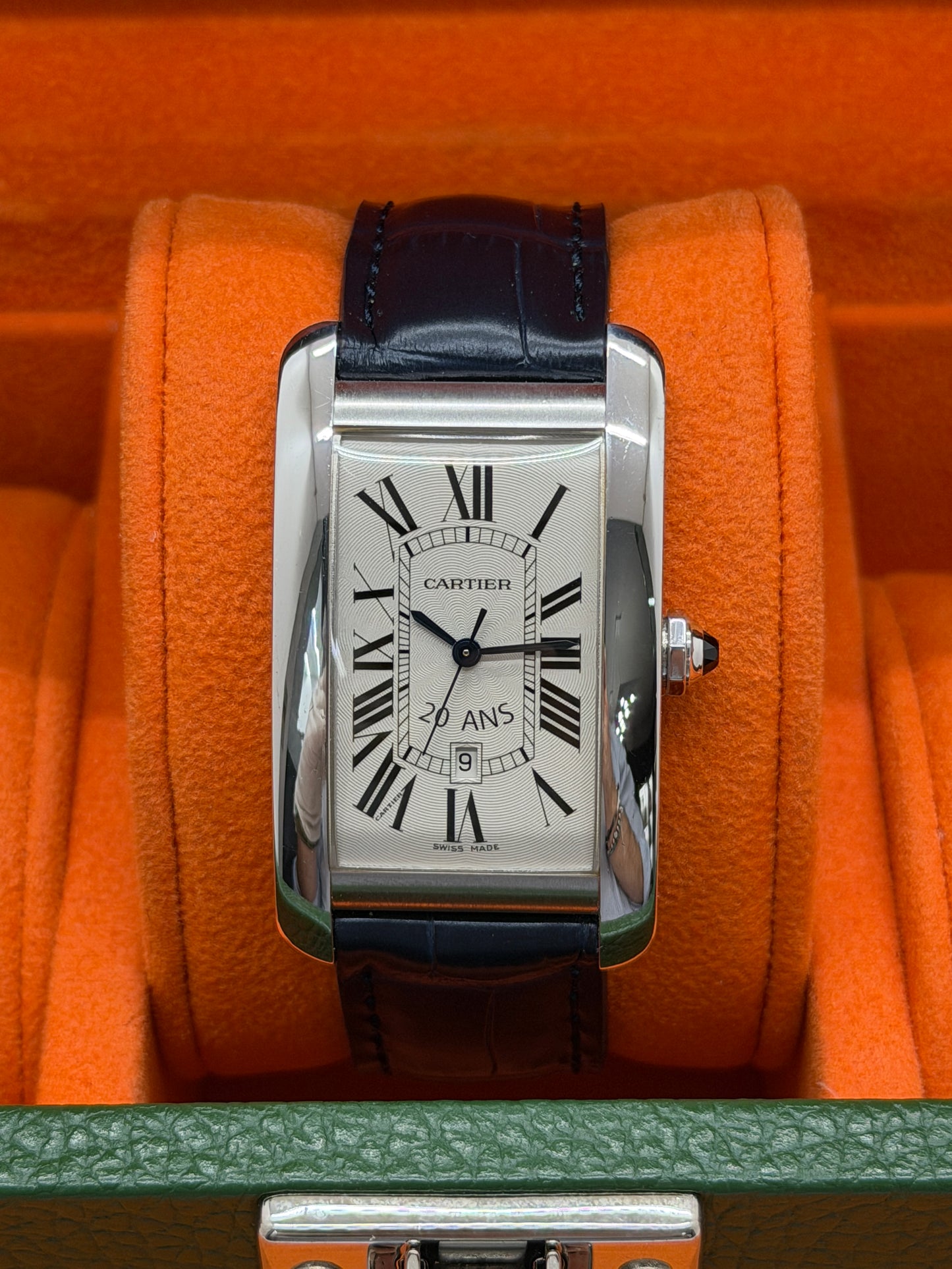 Cartier Tank Américaine White Gold - Large - Year 2011 Ref 1741