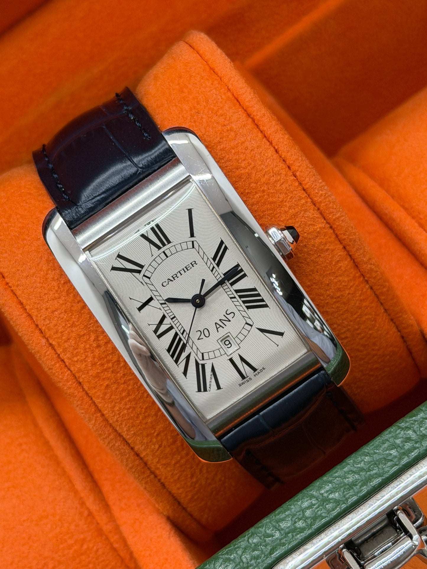 Cartier Tank Américaine White Gold - Large - Year 2011 Ref 1741