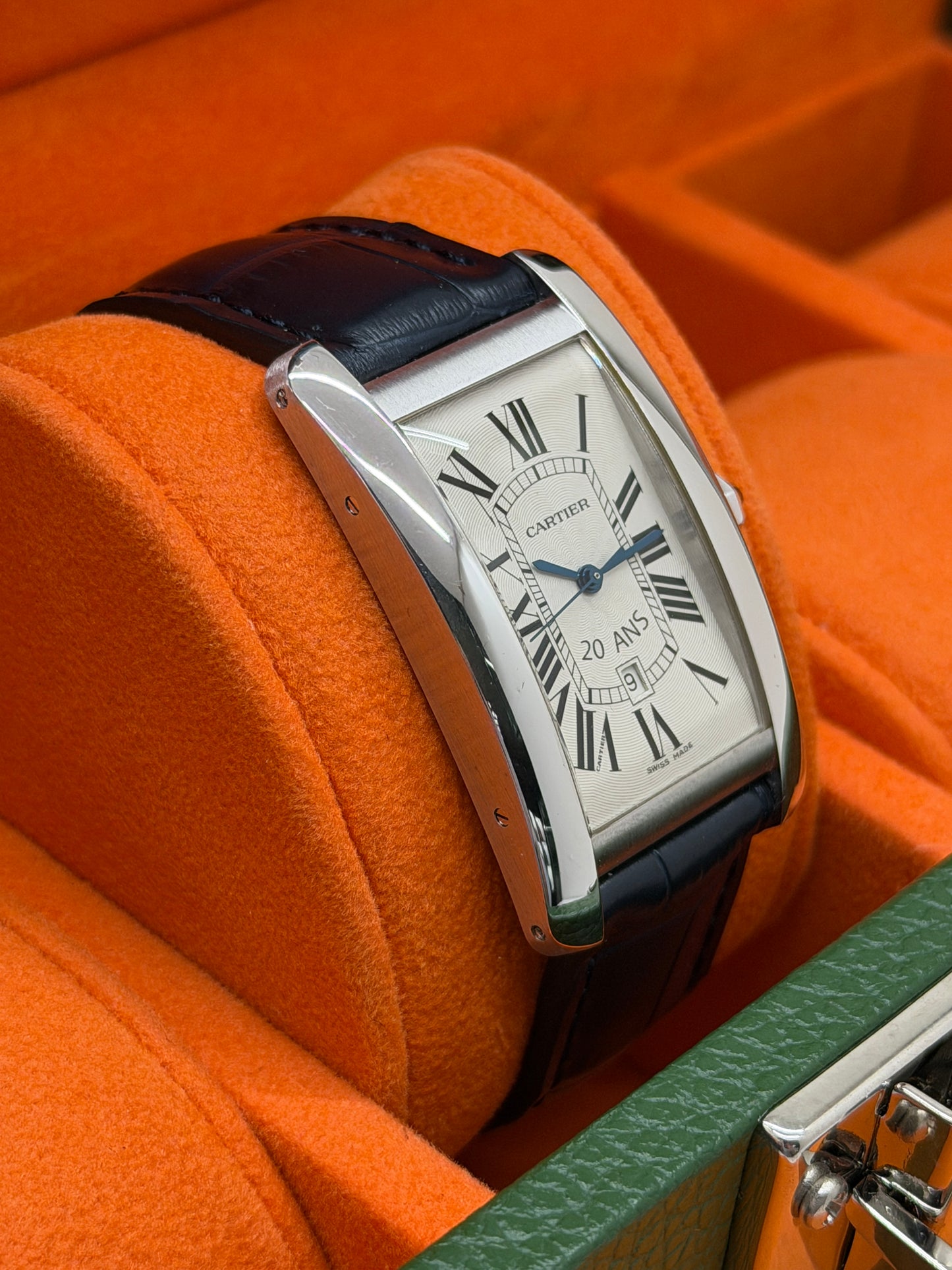 Cartier Tank Américaine White Gold - Large - Year 2011 Ref 1741
