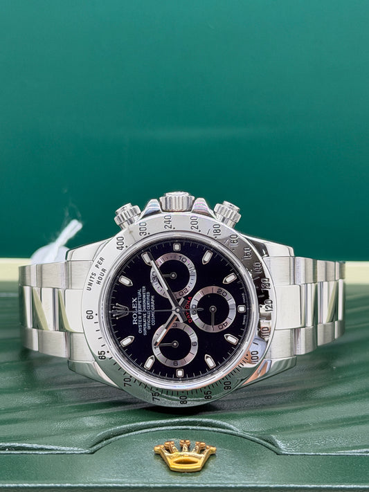 Rolex Daytona Black Dial - Year 2012 Ref 116520