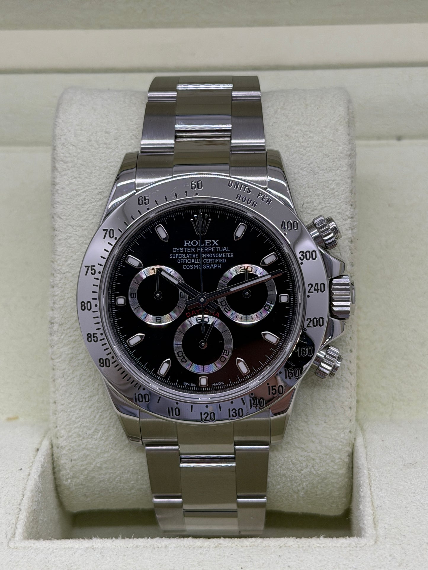 Rolex Daytona Black Dial - Year 2012 Ref 116520