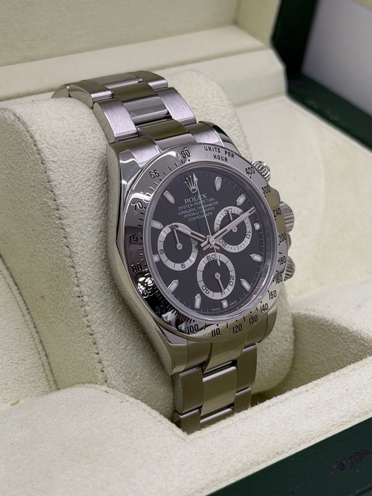 Rolex Daytona Black Dial - Year 2012 Ref 116520