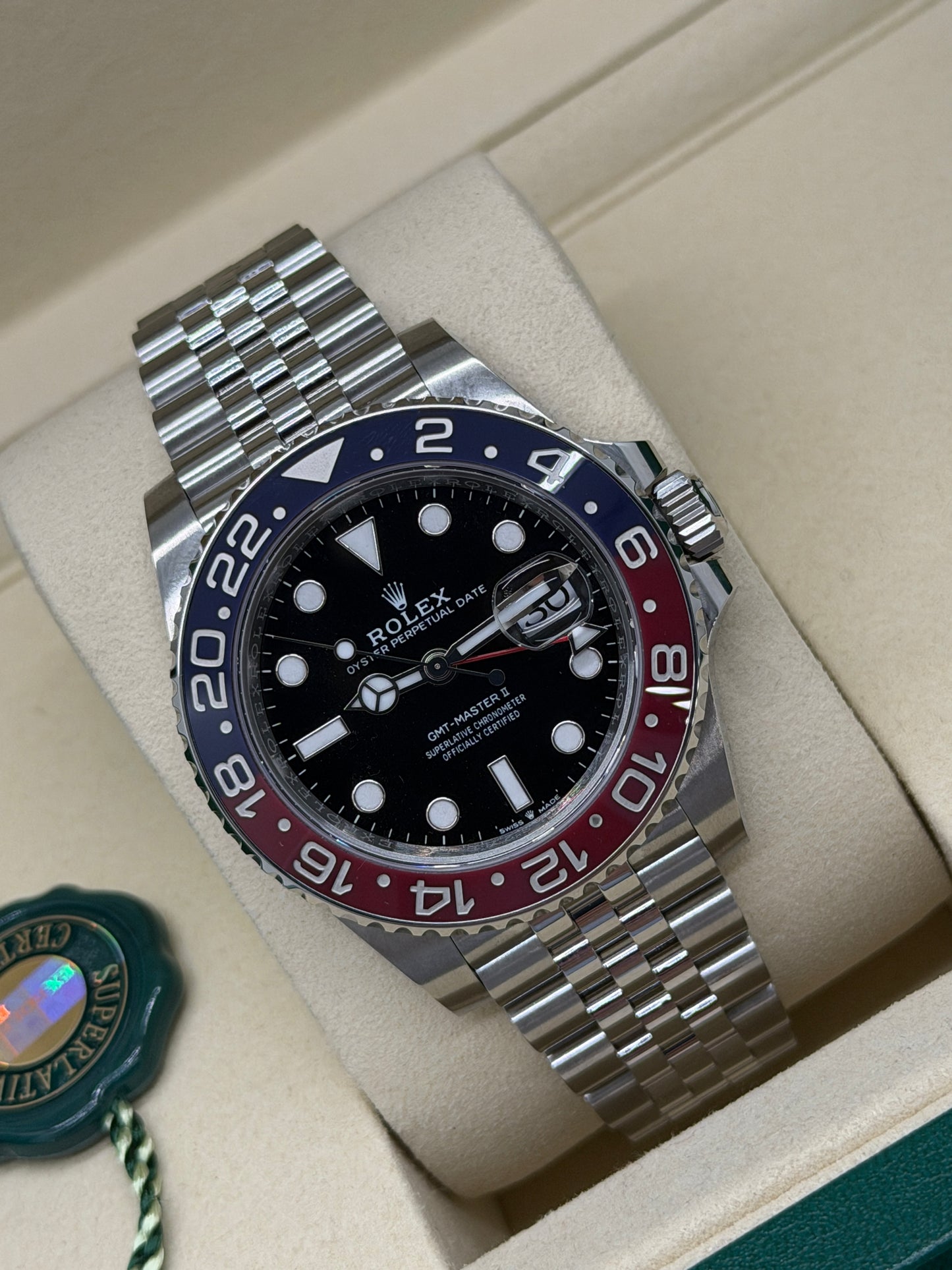 Rolex GMT-Master II Pepsi - Year 2025 Ref 126710BLRO