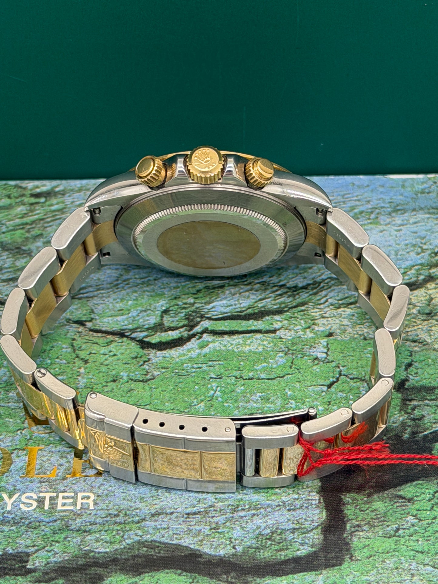 Rolex Daytona El Primero - Ref 16523 - Black Dial - Yellow Gold & Steel - Ser A - 1999