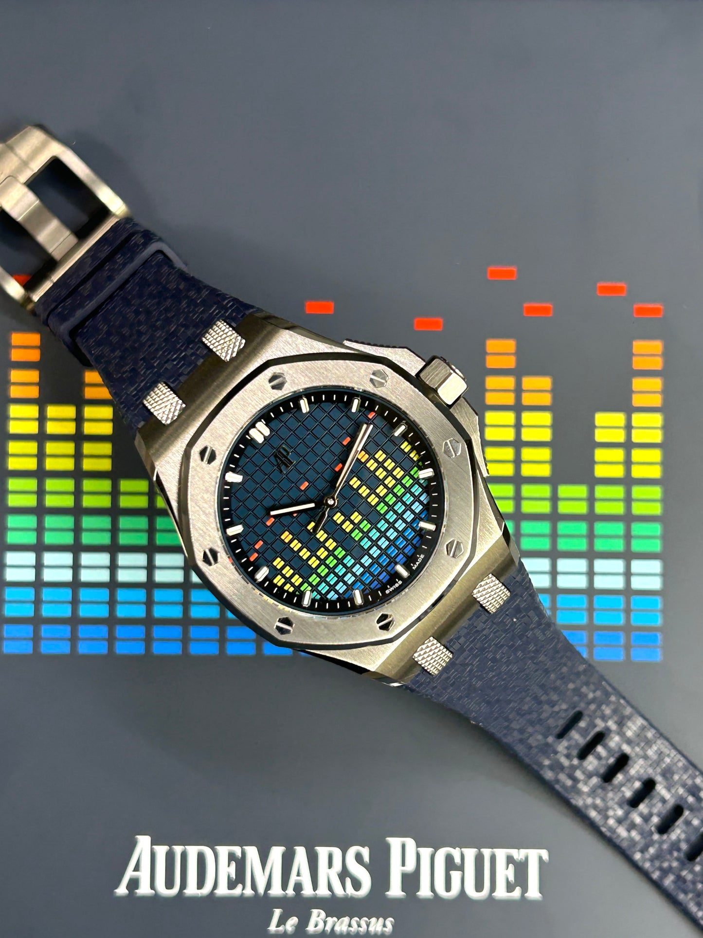 Audemars Piguet Royal Oak Offshore Selfwinding - Music Edition 37mm Limited Edition 500pz - Ref 77600TI.OO.A343CA.01 - Year 2022