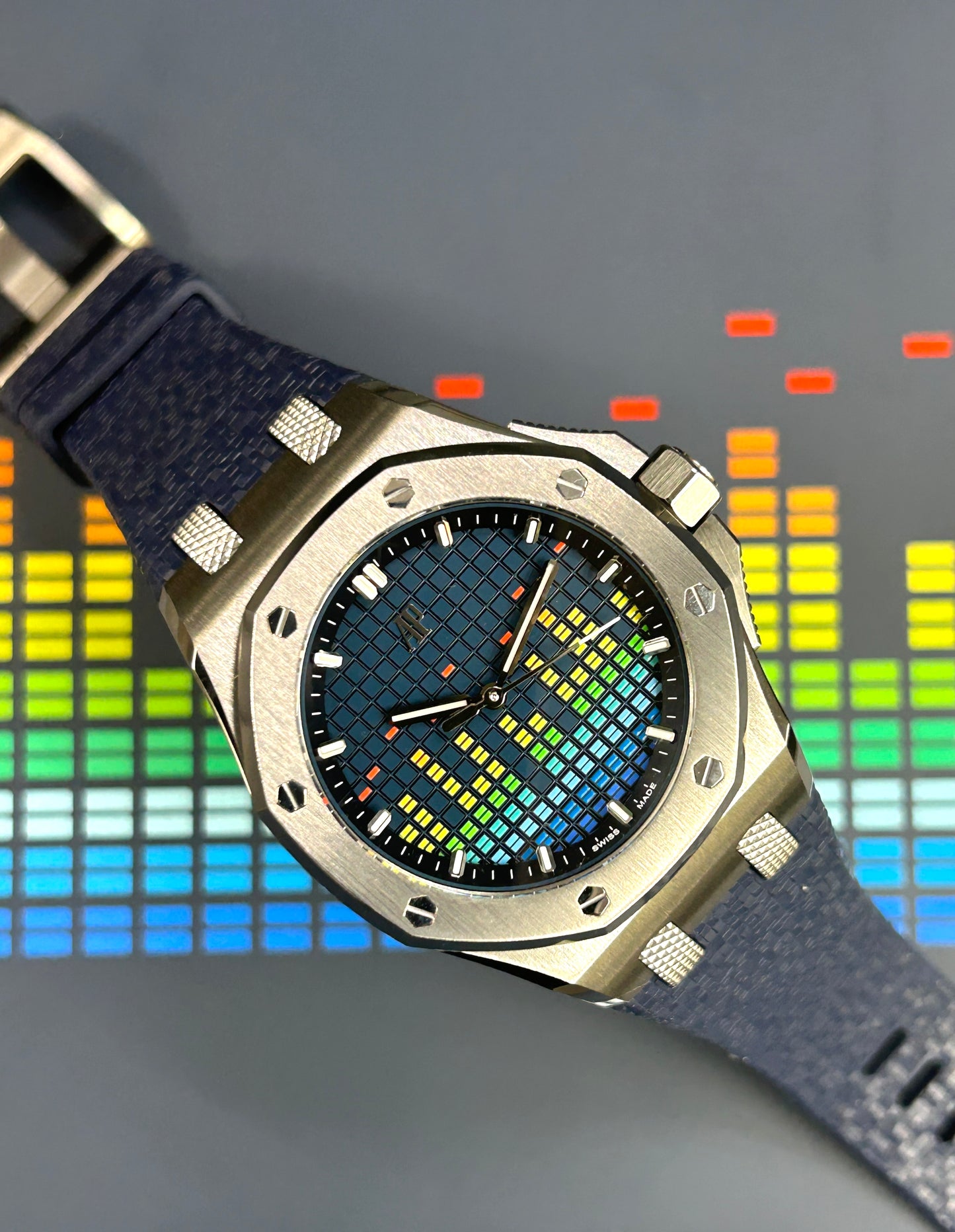 Audemars Piguet Royal Oak Offshore Selfwinding - Music Edition 37mm Limited Edition 500pz - Ref 77600TI.OO.A343CA.01 - Year 2022