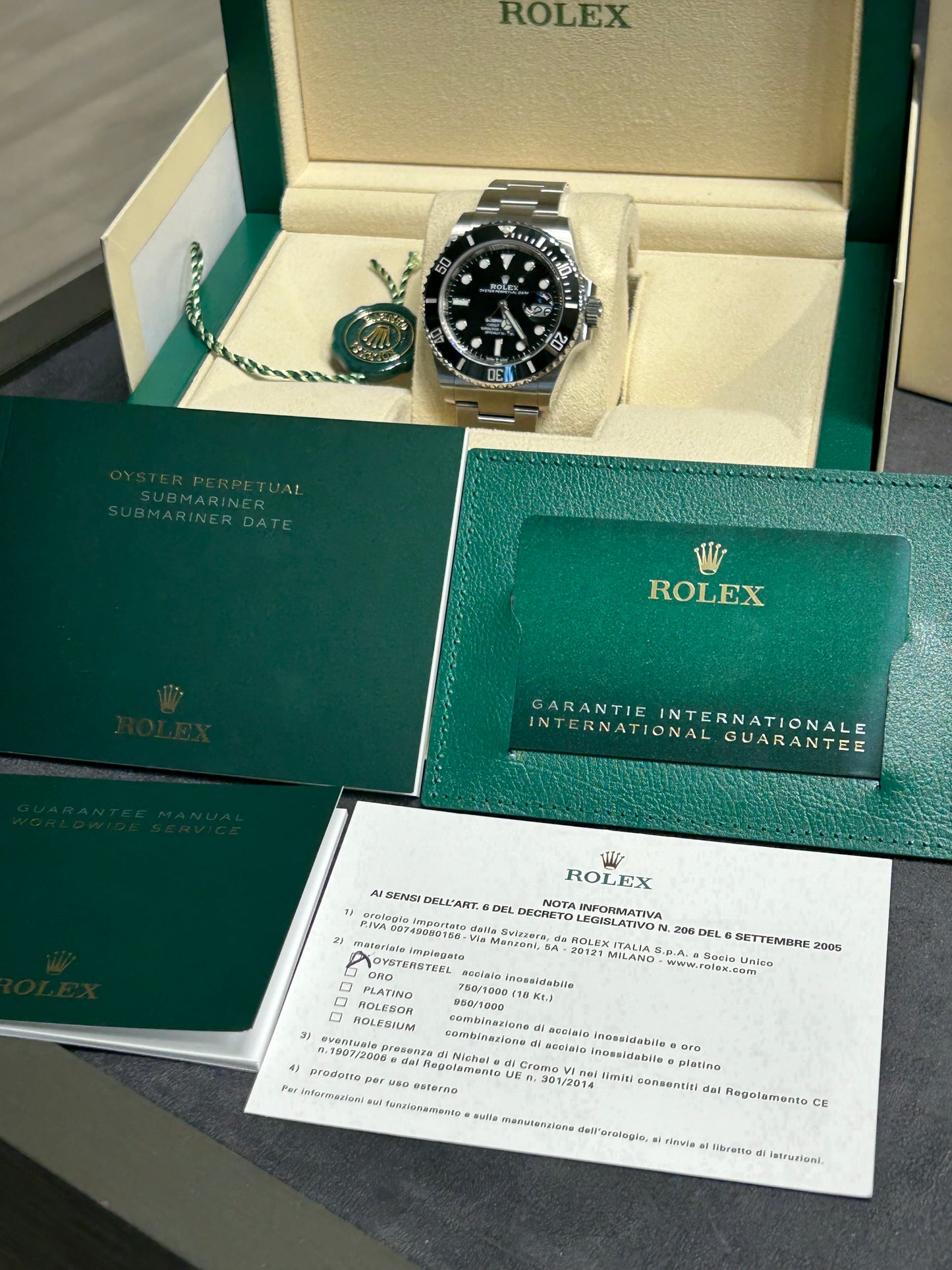 Rolex Submariner Date 41mm - Ref 126610LN - Like New 2023