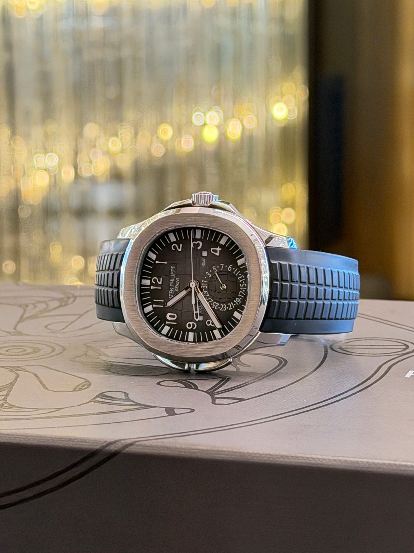 Patek Philippe Aquanaut Travel Time - Ref 5164A-001 - Year 2022