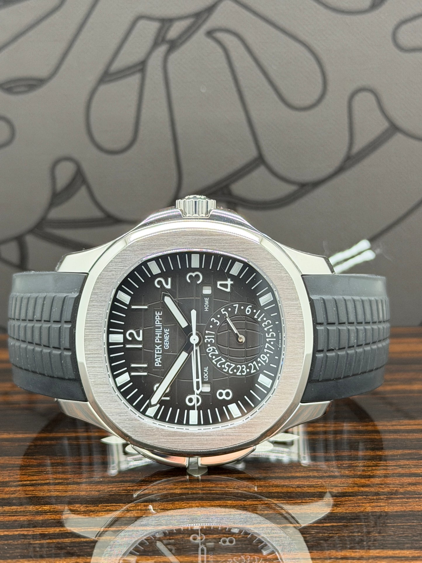 Patek Philippe Aquanaut Travel Time - Ref 5164A-001 - Year 2022
