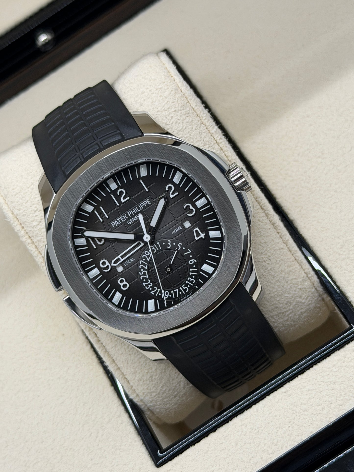 Patek Philippe Aquanaut Travel Time - Ref 5164A-001 - Year 2022