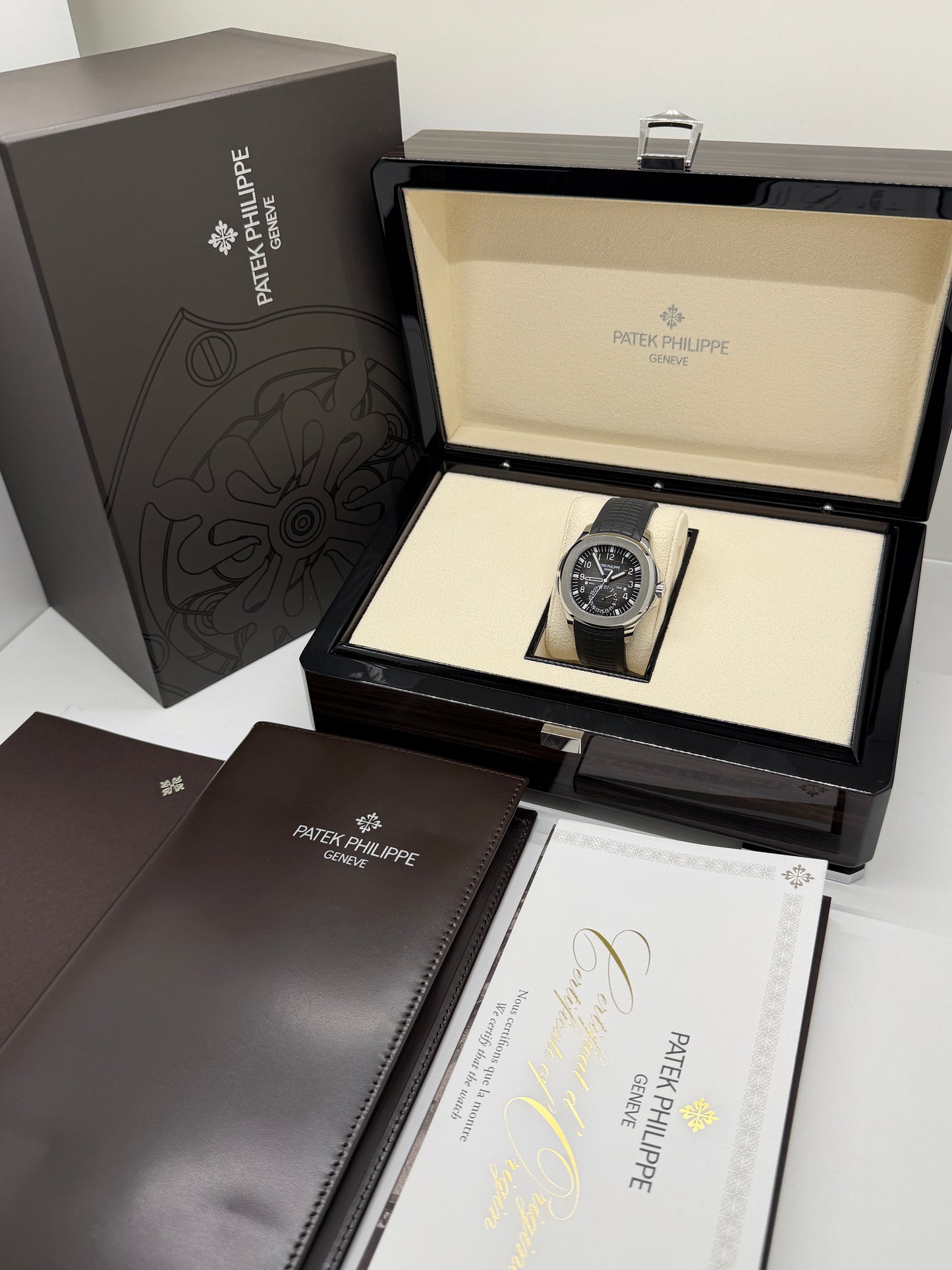 Patek Philippe Aquanaut Travel Time - Ref 5164A-001 - Year 2022