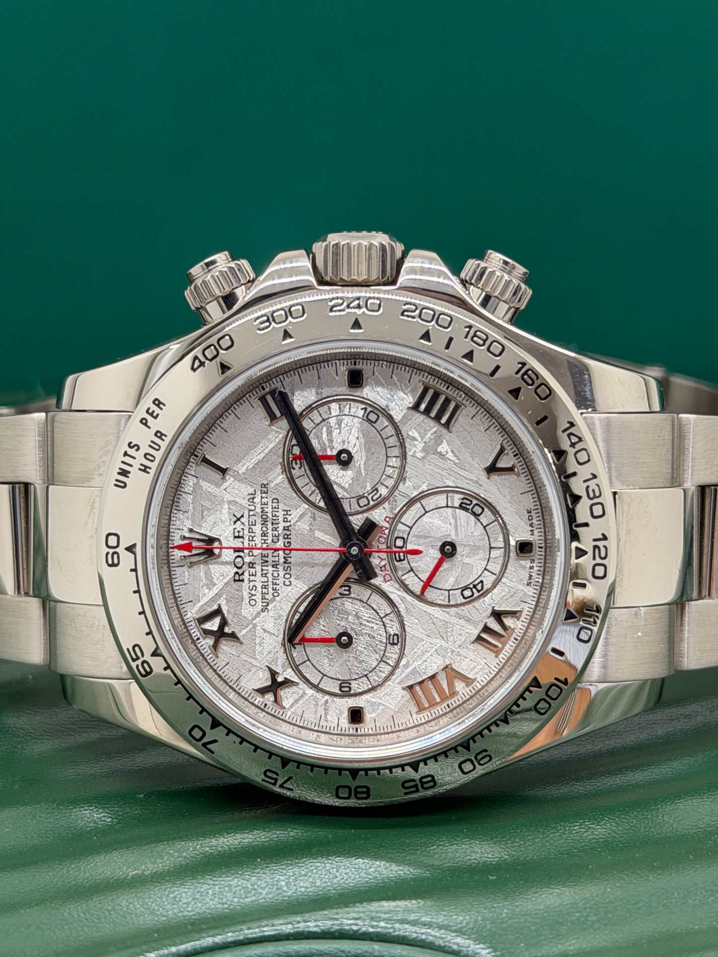Rolex Daytona - 18Kt White Gold - Meteorite Dial - Ref 116509 - Year 2008