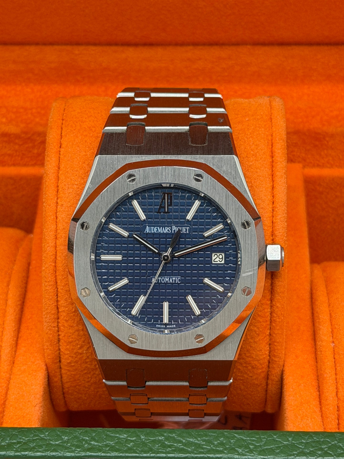 Audemars Piguet Royal Oak 39mm - Blue Dial - Ref 15300ST.OO.1220ST.02