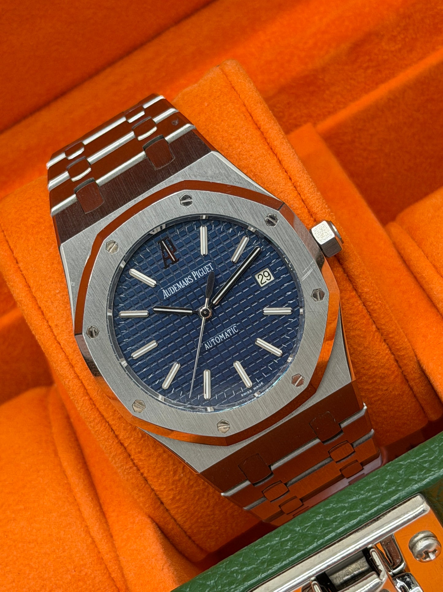 Audemars Piguet Royal Oak 39mm - Blue Dial - Ref 15300ST.OO.1220ST.02