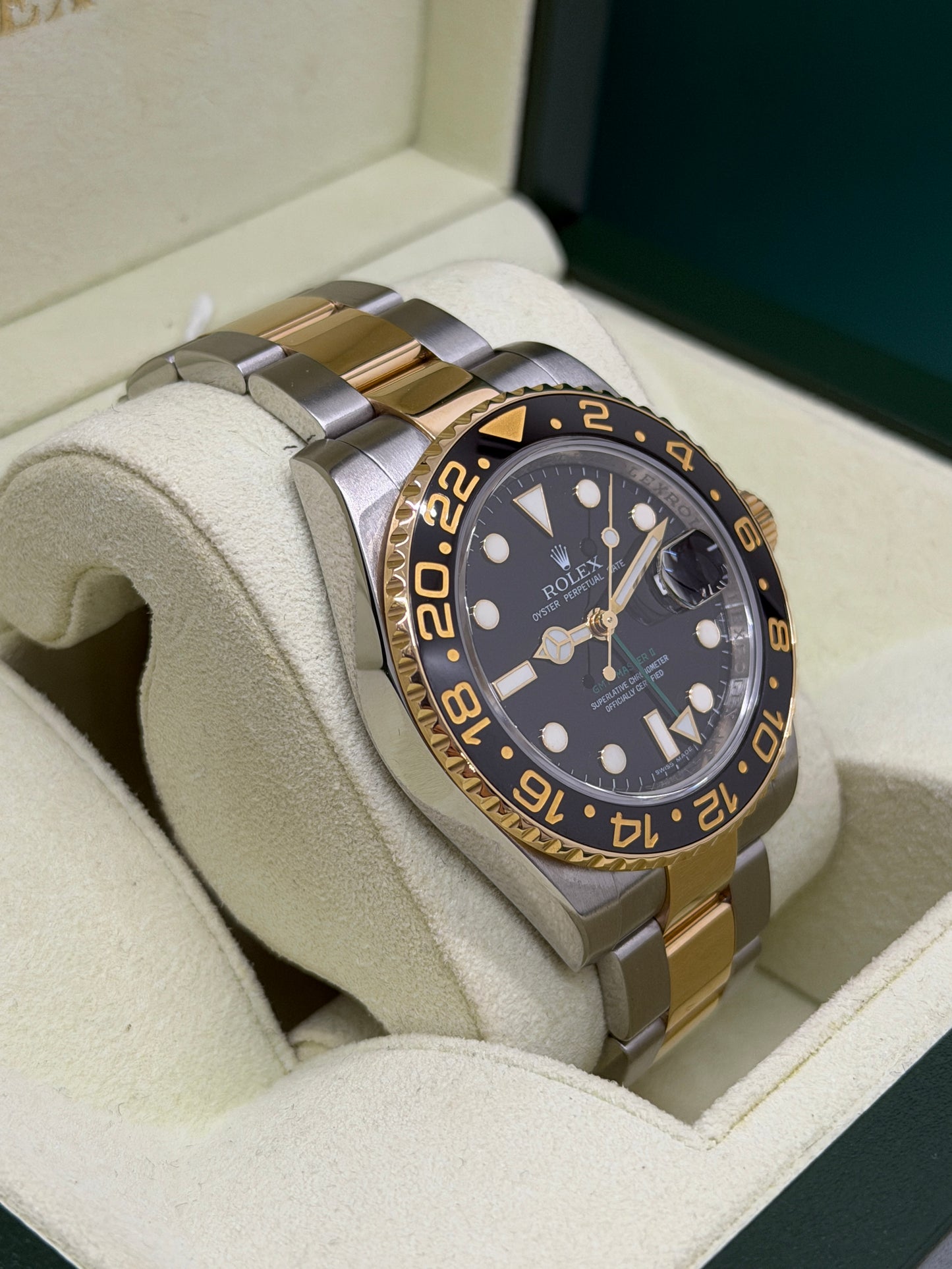 Rolex GMT-Master II - 18Kt Yellow Gold & Steel - Ref 116713LN - Year 2008