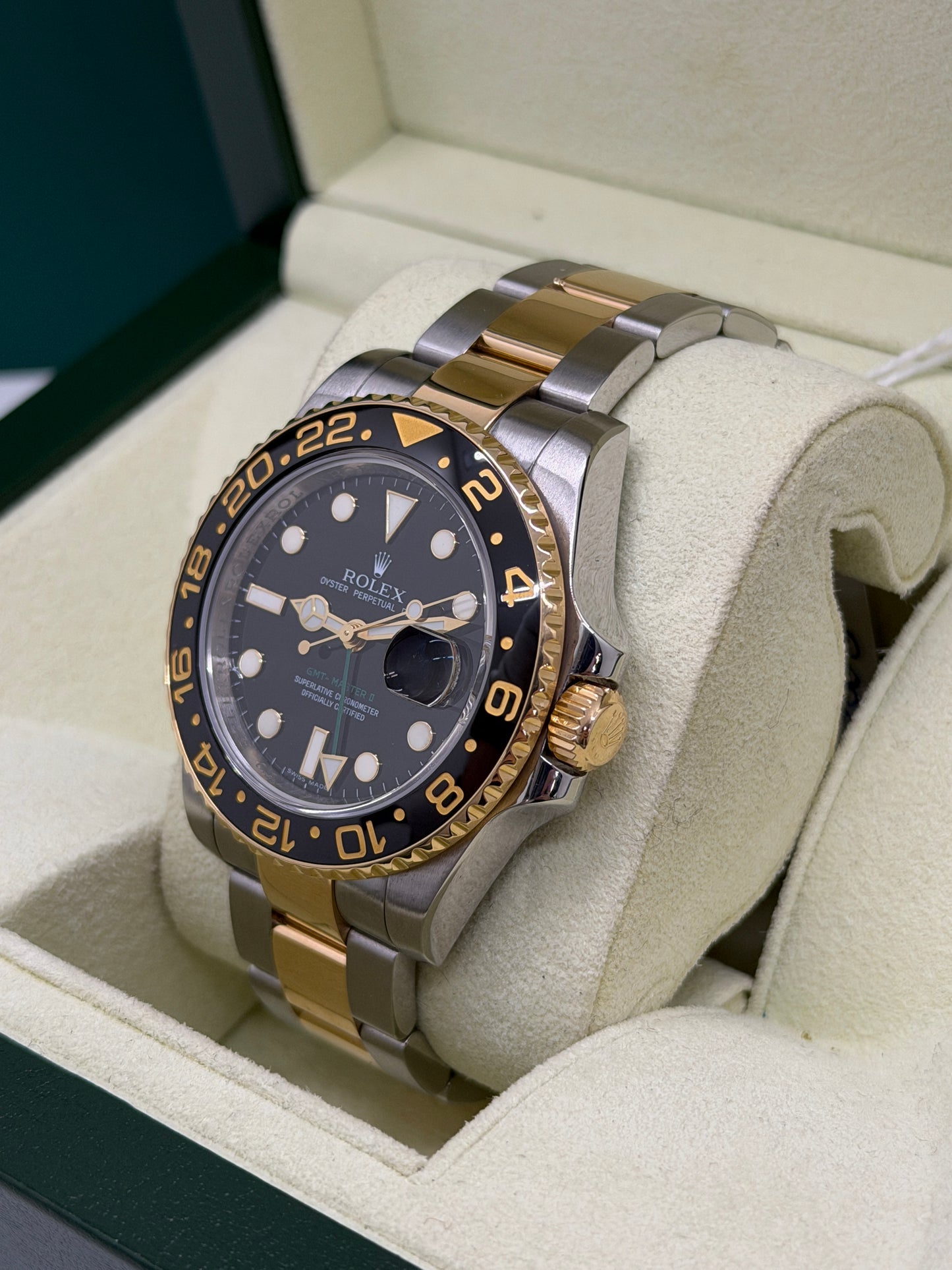 Rolex GMT-Master II - 18Kt Yellow Gold & Steel - Ref 116713LN - Year 2008