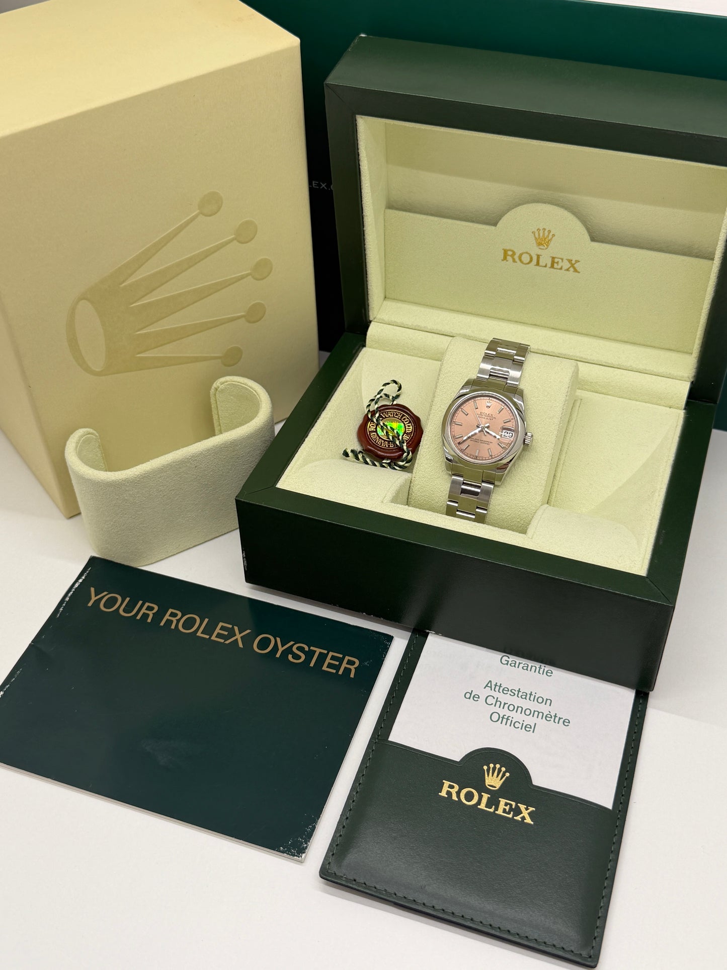Rolex Datejust 31 - Ref.178240 - Salmon Dial - Year 2006
