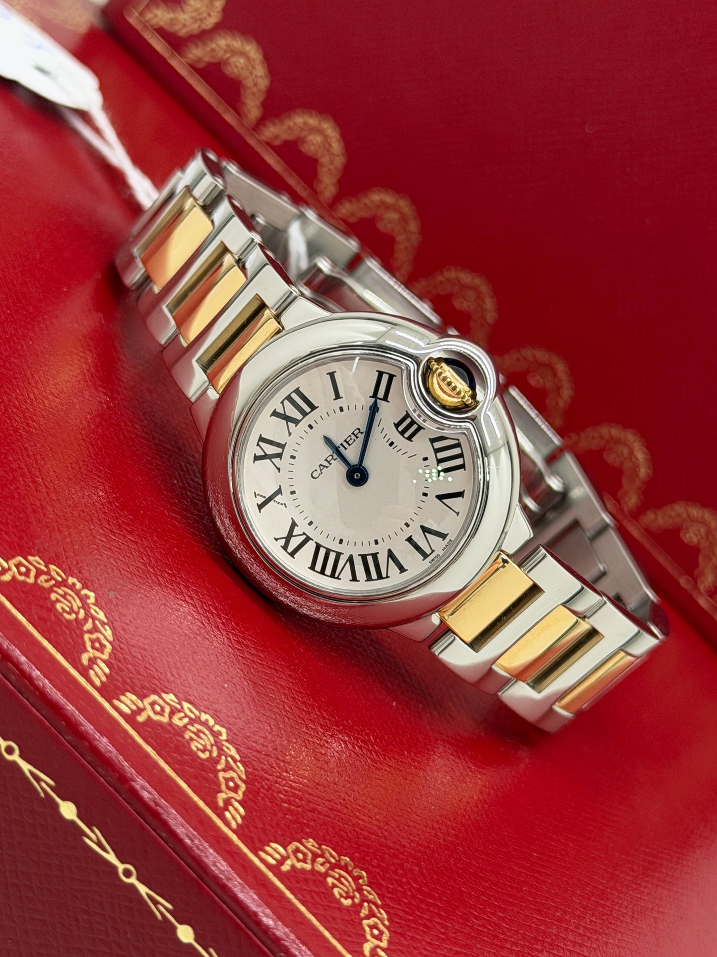 Cartier Ballon Bleu Ref.3009 - Yellow Gold & Steel - Year 2008