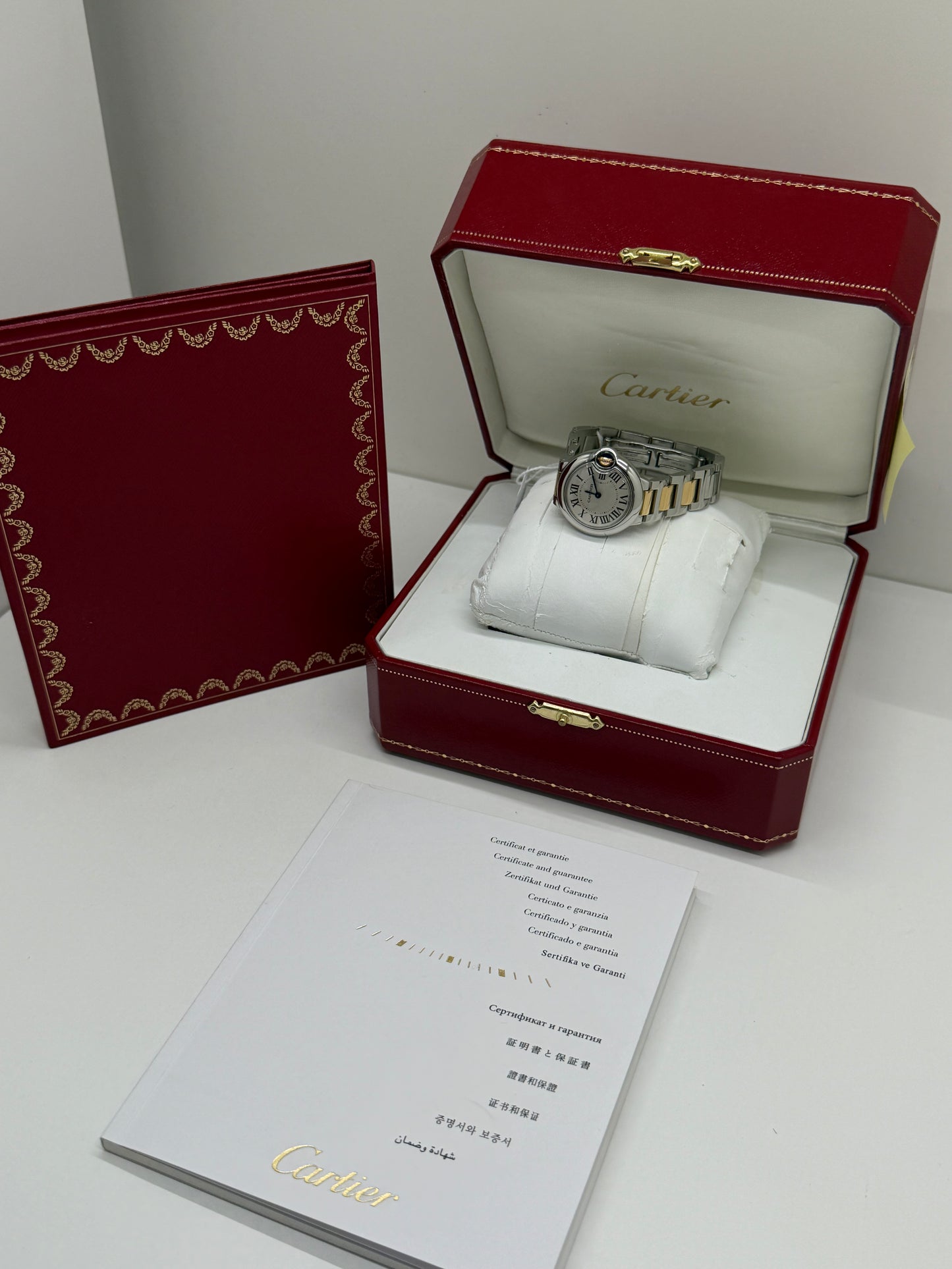 Cartier Ballon Bleu Ref.3009 - Yellow Gold & Steel - Year 2008