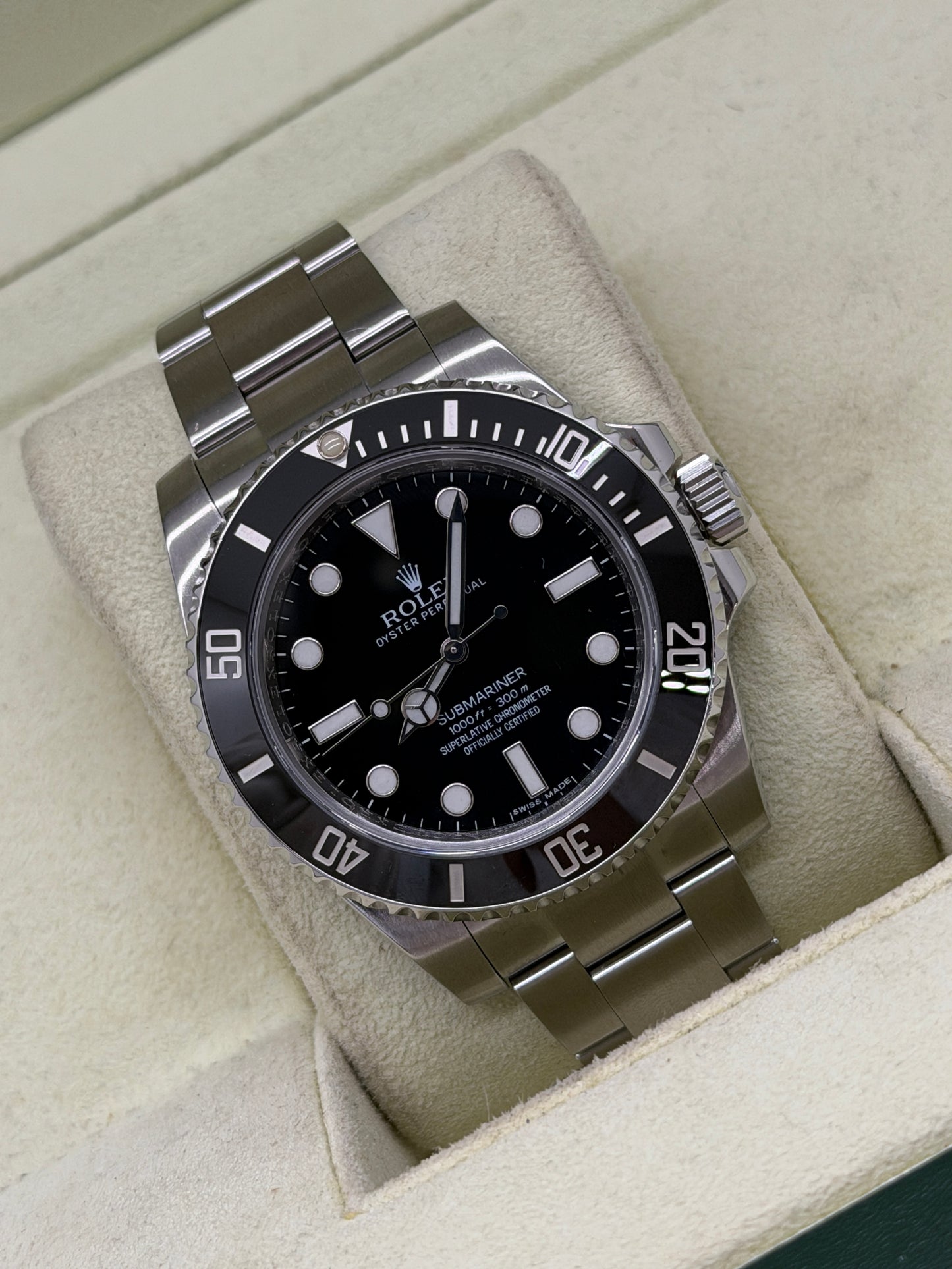 Rolex Submariner (No Date) Ref.114060 - Year 2013