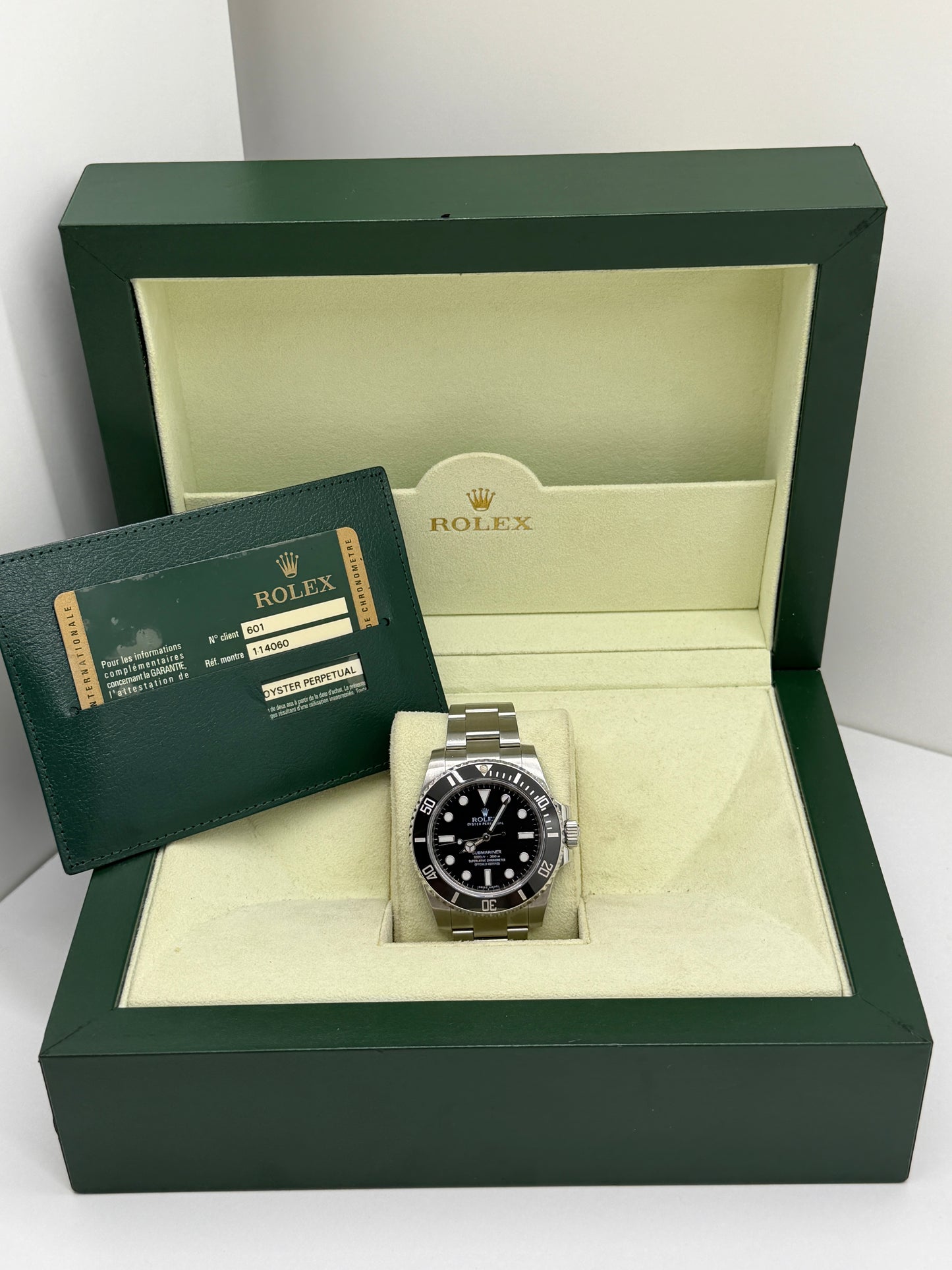 Rolex Submariner (No Date) Ref.114060 - Year 2013