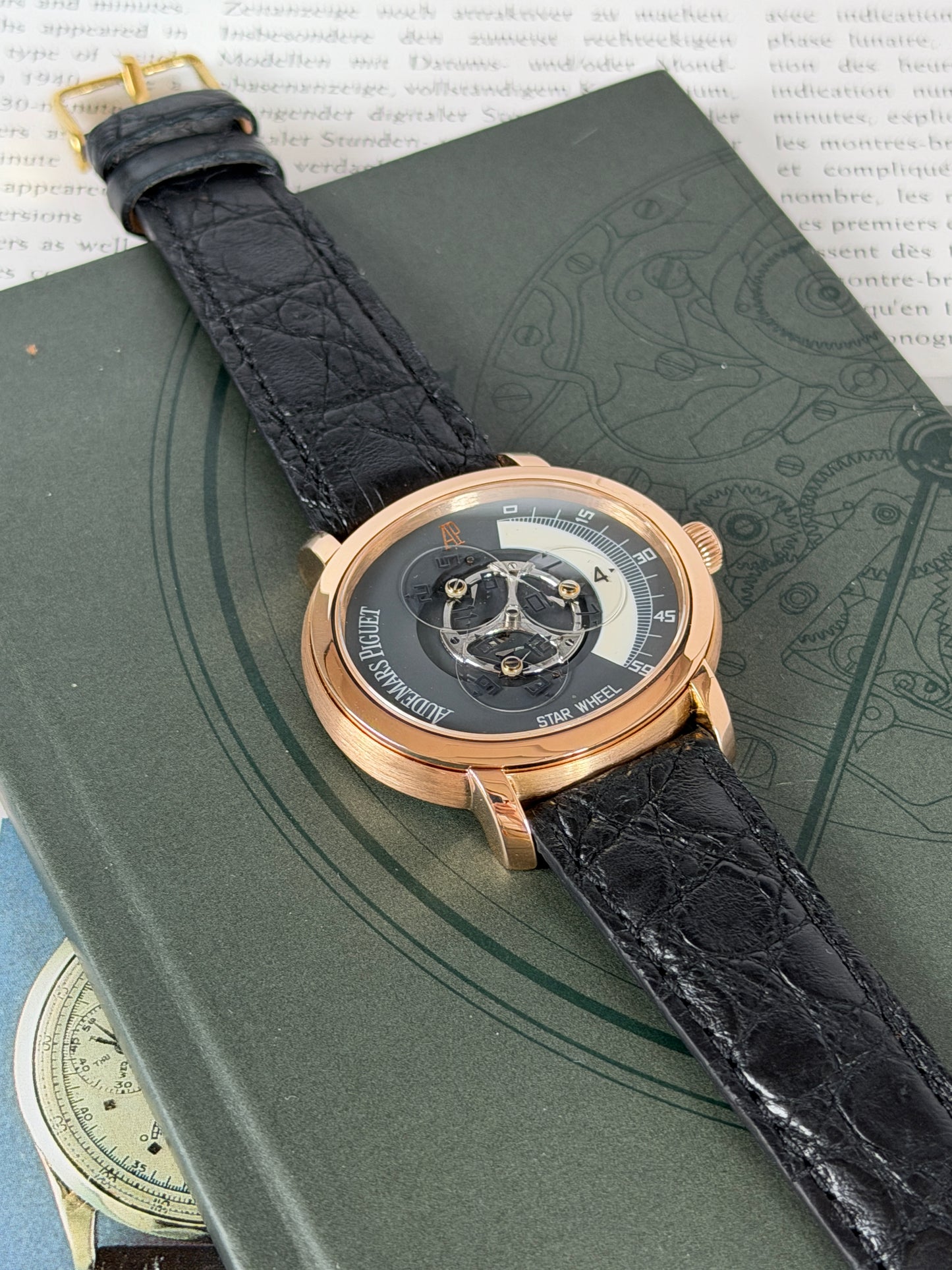 Audemars Piguet Millenary Star Wheel 125th Anniversary Limited - 18kt Rose Gold Ref 25898OR/O/0002VE/01 - Year 2004