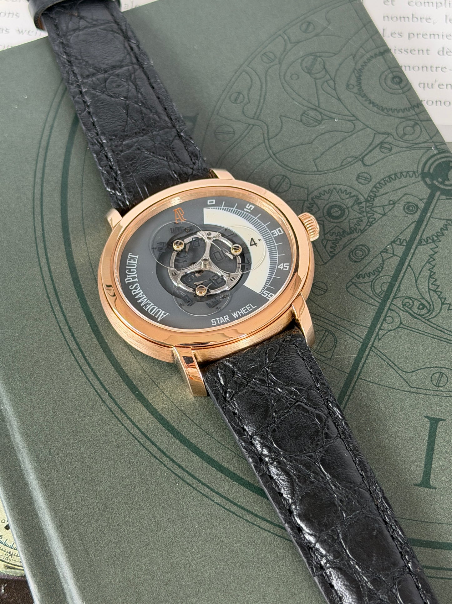 Audemars Piguet Millenary Star Wheel 125th Anniversary Limited - 18kt Rose Gold Ref 25898OR/O/0002VE/01 - Year 2004