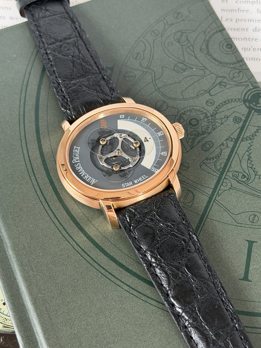 Audemars Piguet Millenary Star Wheel 125th Anniversary Limited - 18kt Rose Gold Ref 25898OR/O/0002VE/01 - Year 2004