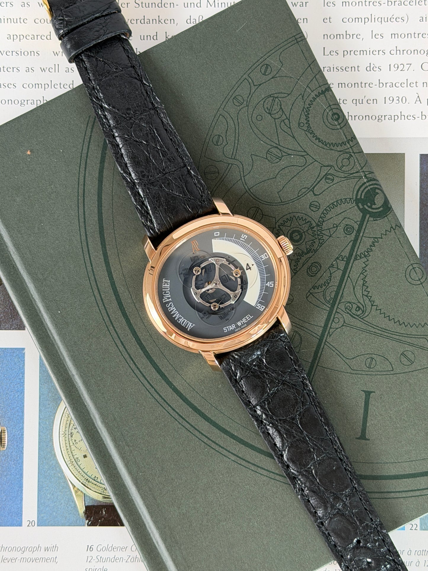 Audemars Piguet Millenary Star Wheel 125th Anniversary Limited - 18kt Rose Gold Ref 25898OR/O/0002VE/01 - Year 2004