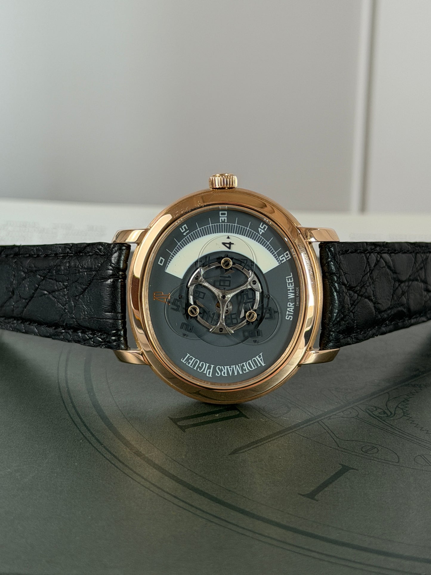 Audemars Piguet Millenary Star Wheel 125th Anniversary Limited - 18kt Rose Gold Ref 25898OR/O/0002VE/01 - Year 2004