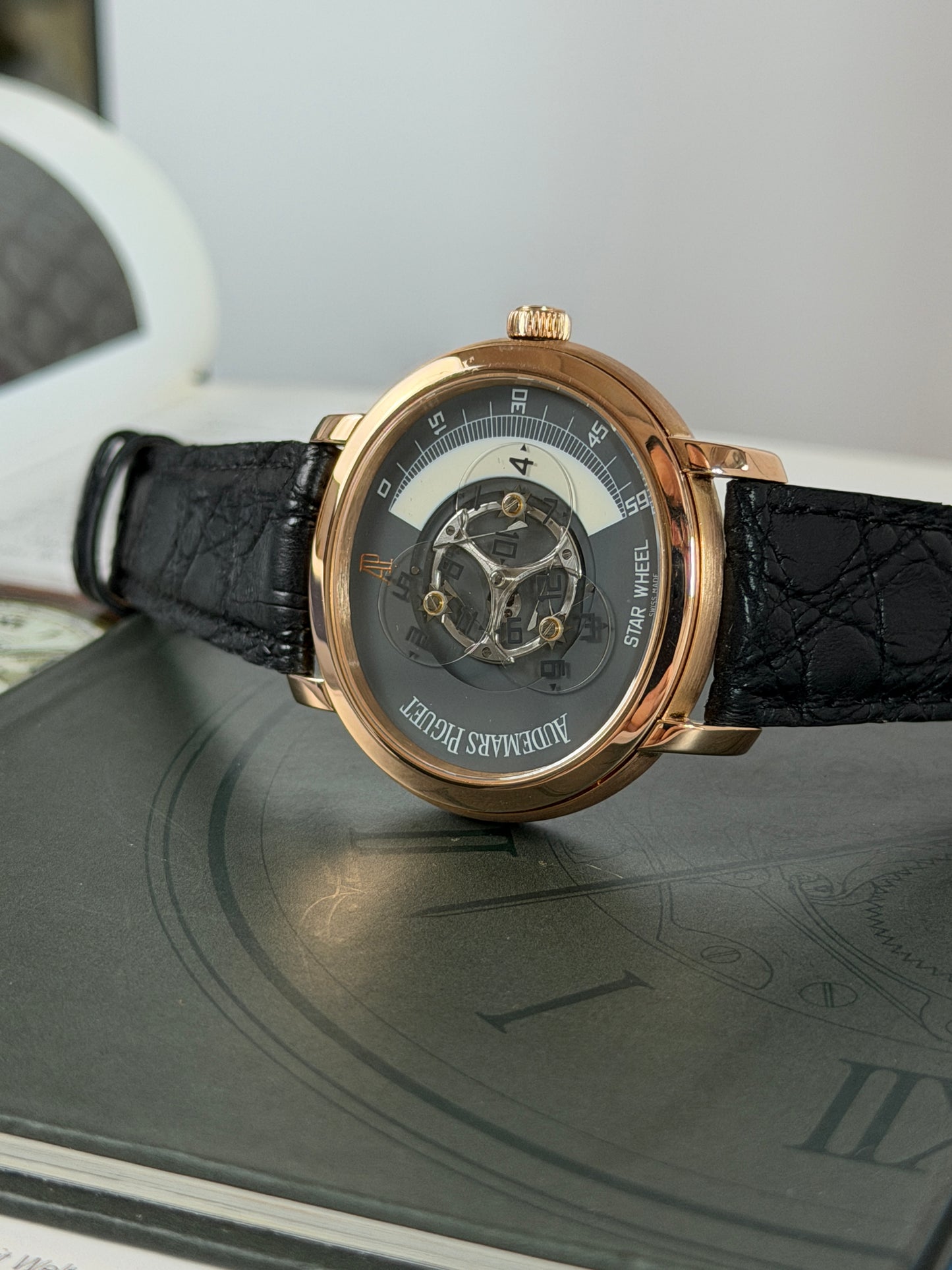 Audemars Piguet Millenary Star Wheel 125th Anniversary Limited - 18kt Rose Gold Ref 25898OR/O/0002VE/01 - Year 2004
