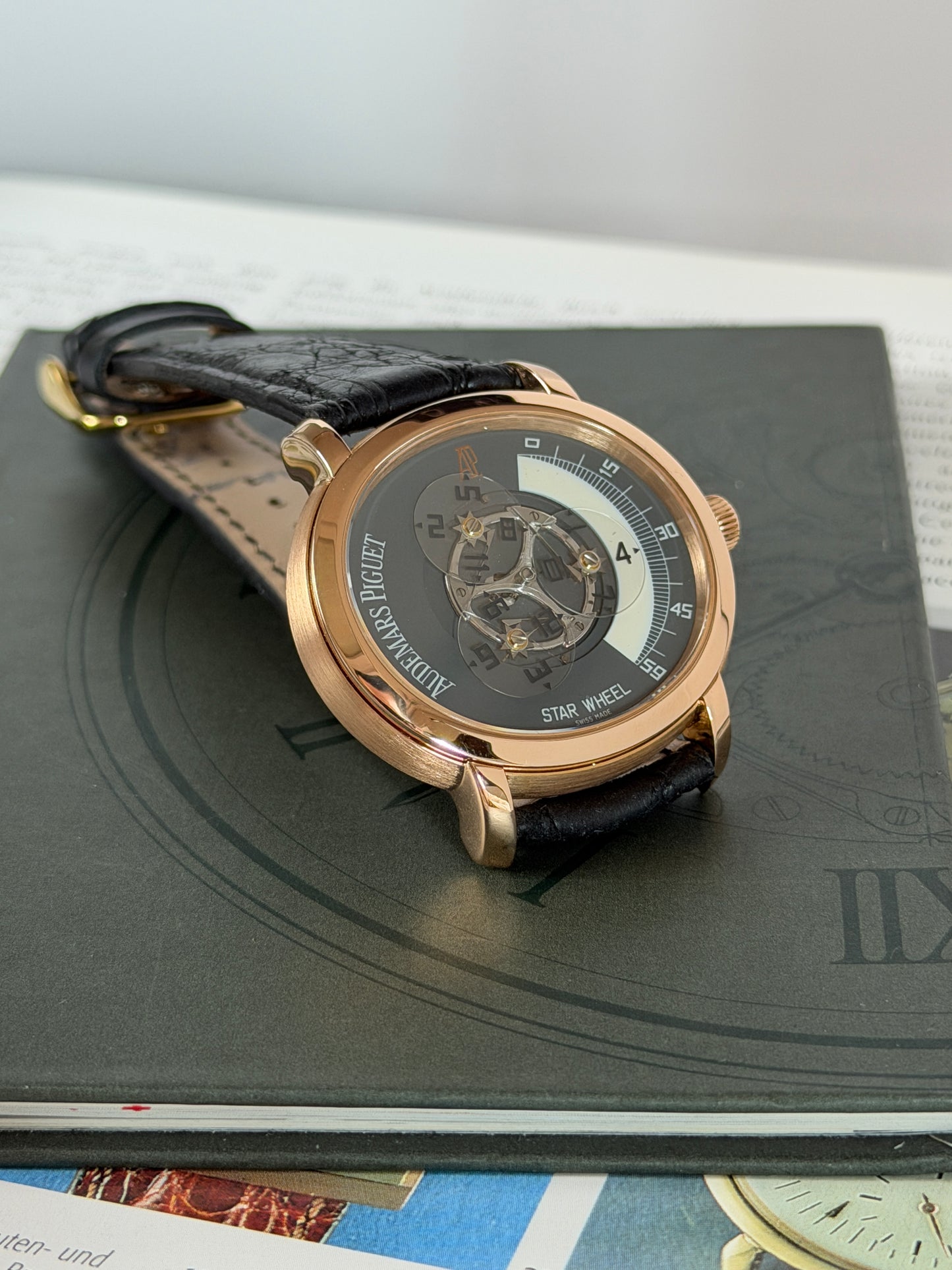 Audemars Piguet Millenary Star Wheel 125th Anniversary Limited - 18kt Rose Gold Ref 25898OR/O/0002VE/01 - Year 2004