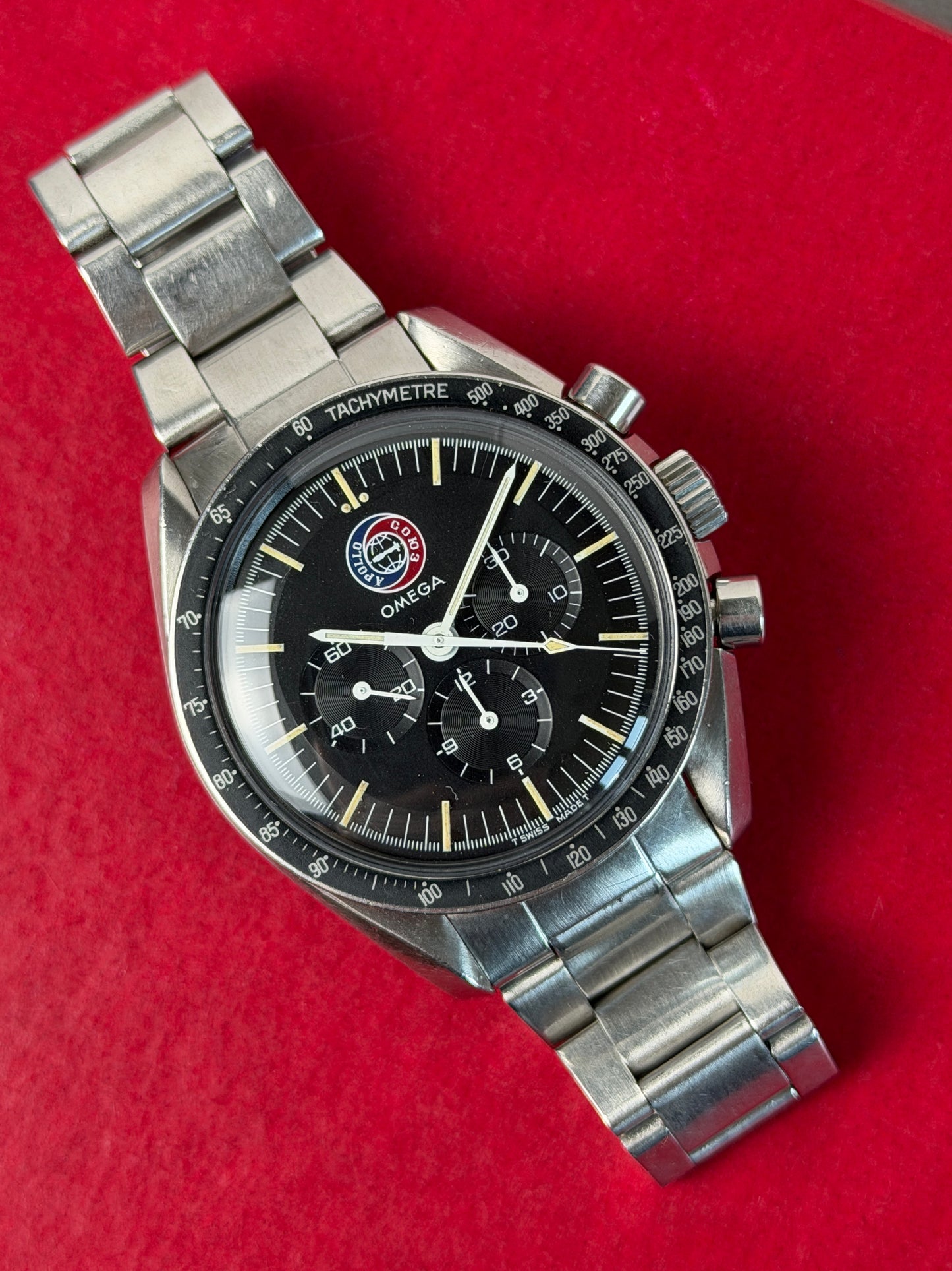 Omega Speedmaster Professional Moonwatch Apollo - Soyuz - Limited Edition Ita 500pz Ref. ST145.022 - Year 1976 - Omega Extract From The Archives