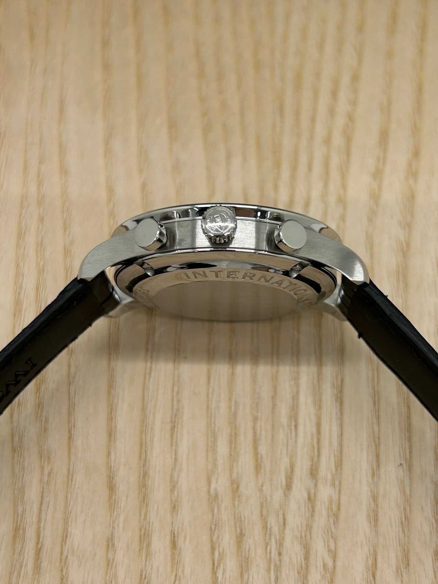 IWC Portuguese Chronograph - Black Dial - Ref IW371438 - Year 2007