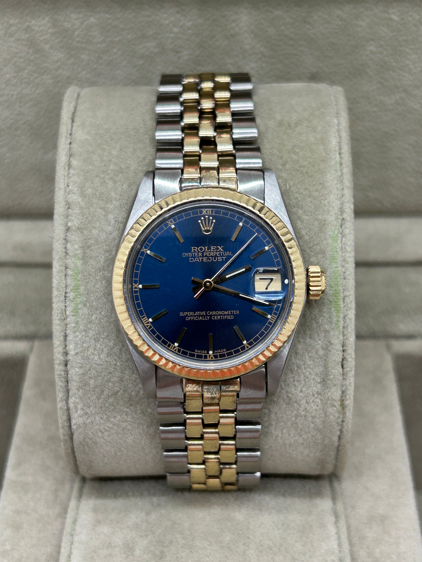 Rolex Datejust 31 - 18Kt Yellow Gold & Steel - Ref 6827 - Year 1976