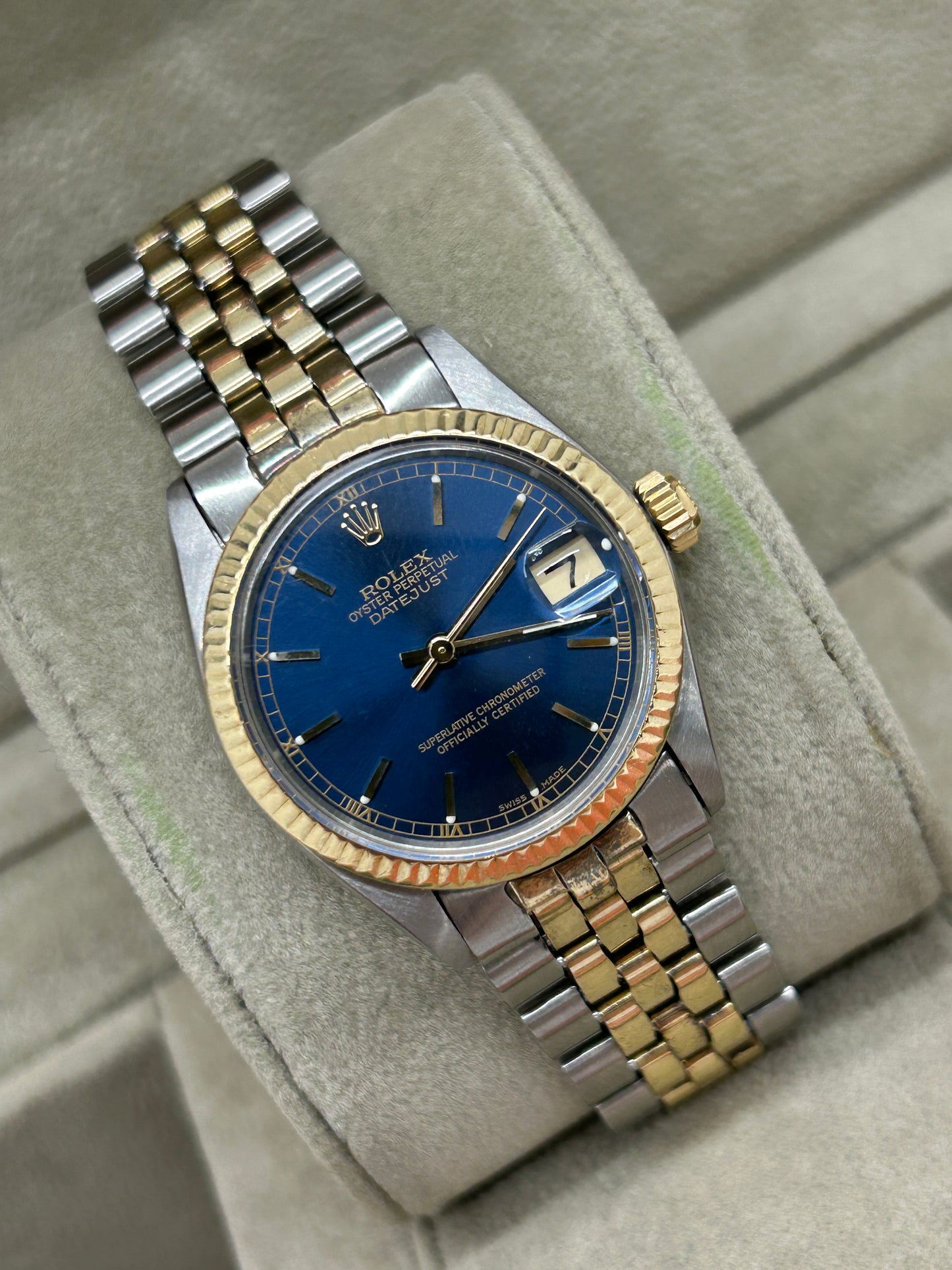 Rolex Datejust 31 - 18Kt Yellow Gold & Steel - Ref 6827 - Year 1976