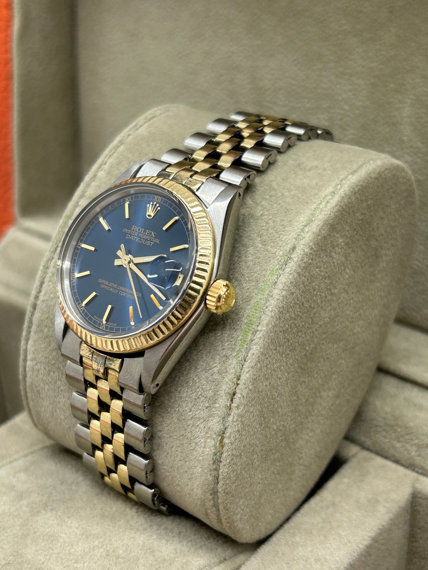 Rolex Datejust 31 - 18Kt Yellow Gold & Steel - Ref 6827 - Year 1976