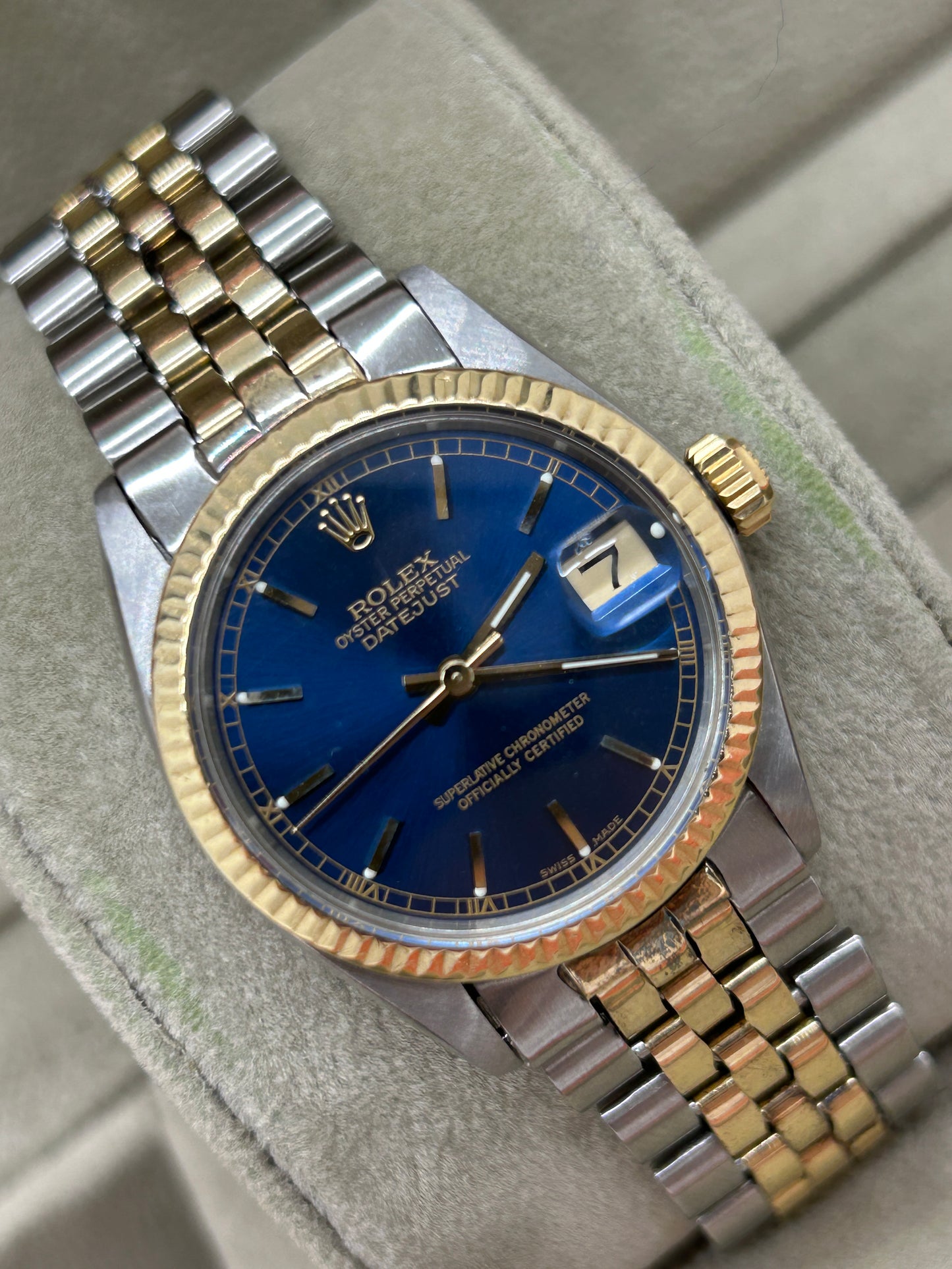 Rolex Datejust 31 - 18Kt Yellow Gold & Steel - Ref 6827 - Year 1976