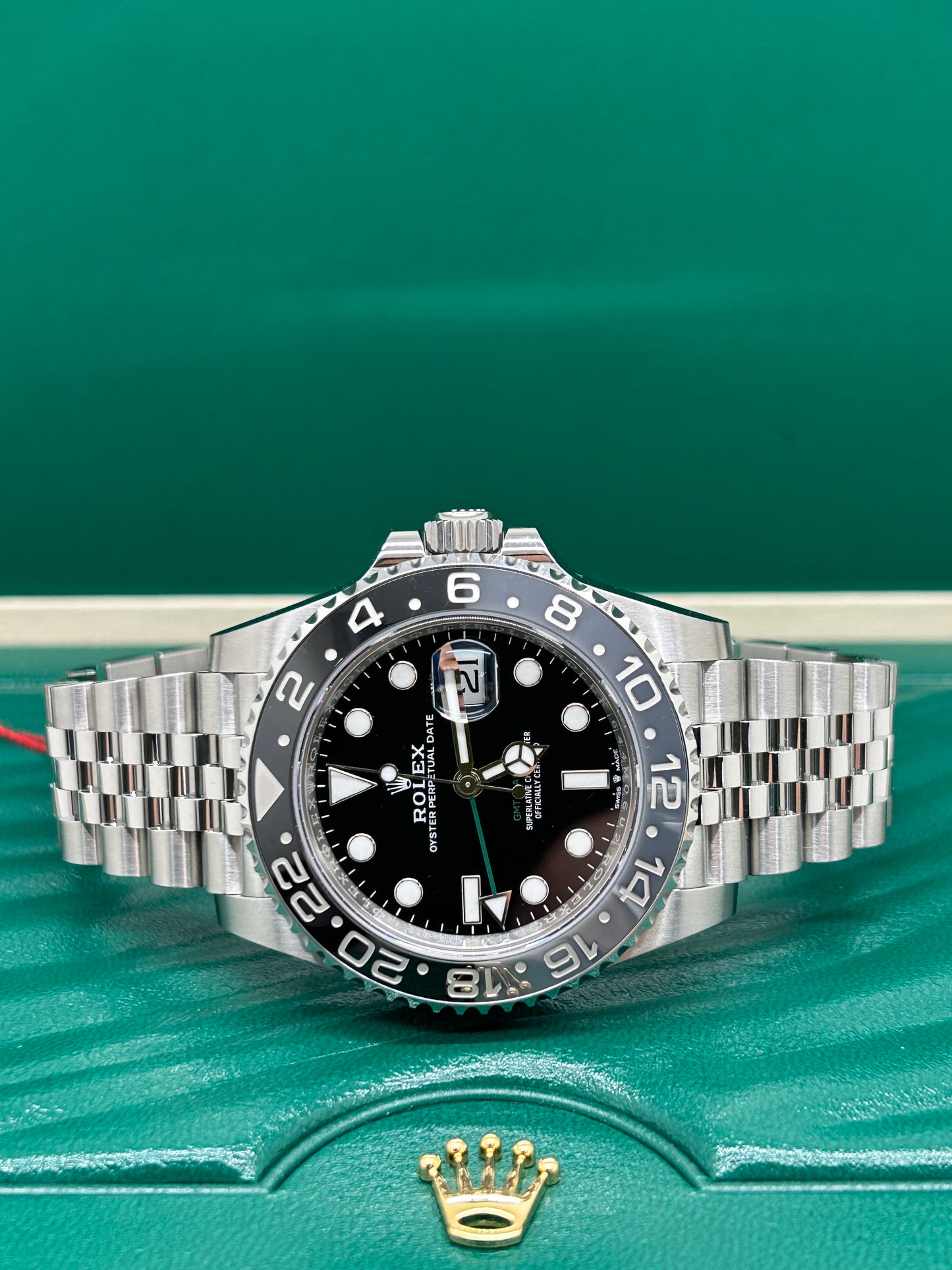 Rolex GMT-Master II Ref.126710GRNR - "Bruce Wayne" Jubilee - July 2025