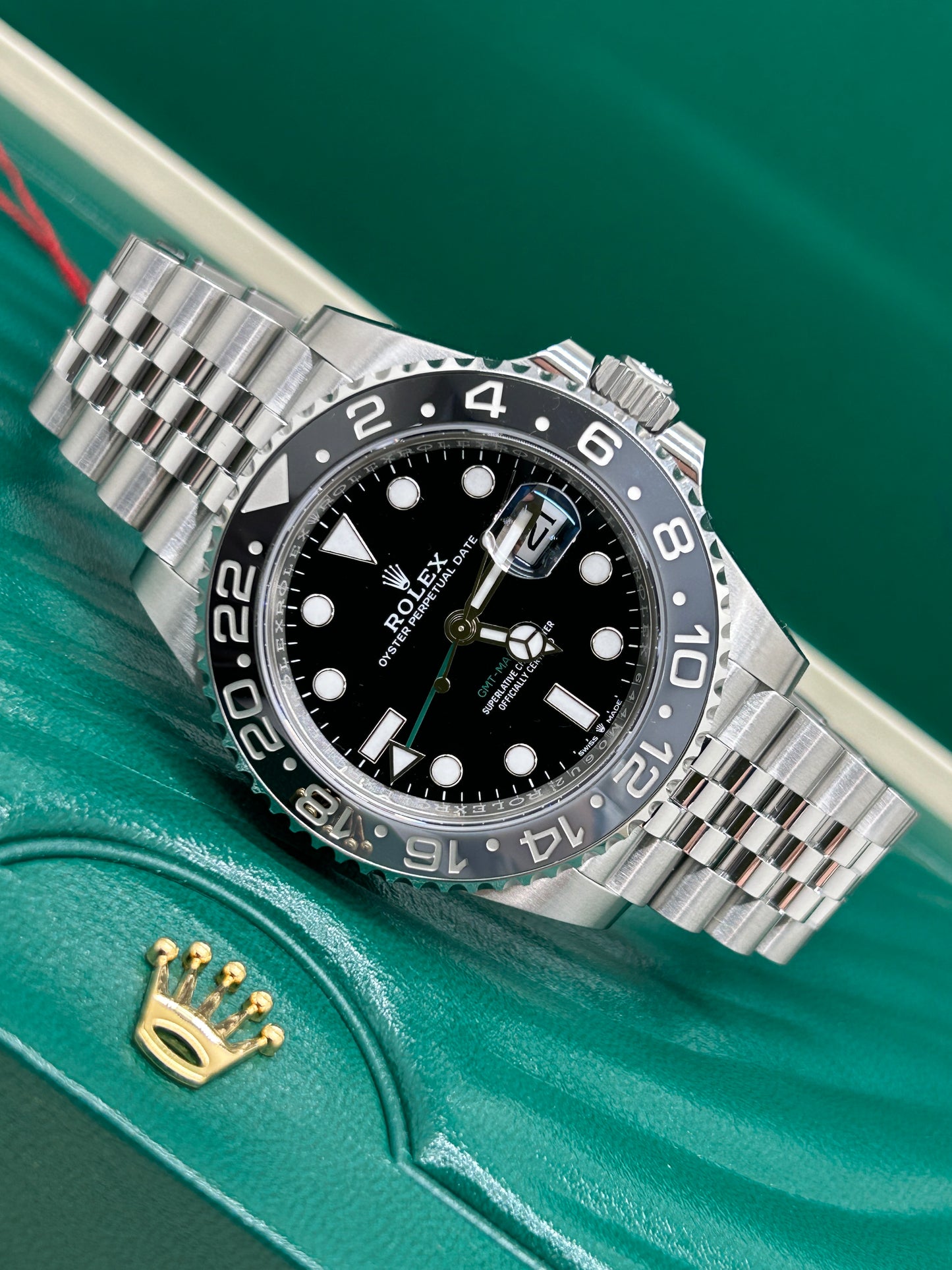 Rolex GMT-Master II Ref.126710GRNR - "Bruce Wayne" Jubilee - July 2025