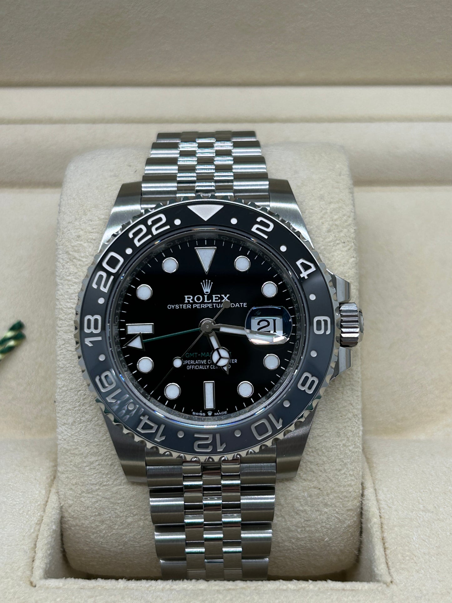 Rolex GMT-Master II Ref.126710GRNR - "Bruce Wayne" Jubilee - July 2025