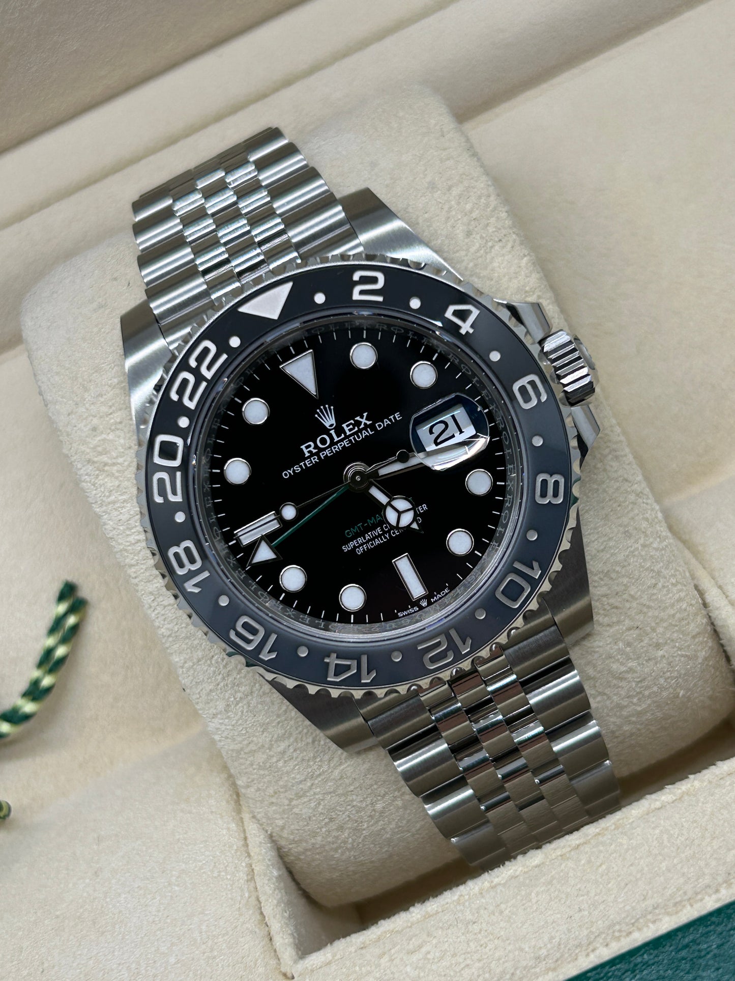 Rolex GMT-Master II Ref.126710GRNR - "Bruce Wayne" Jubilee - July 2025