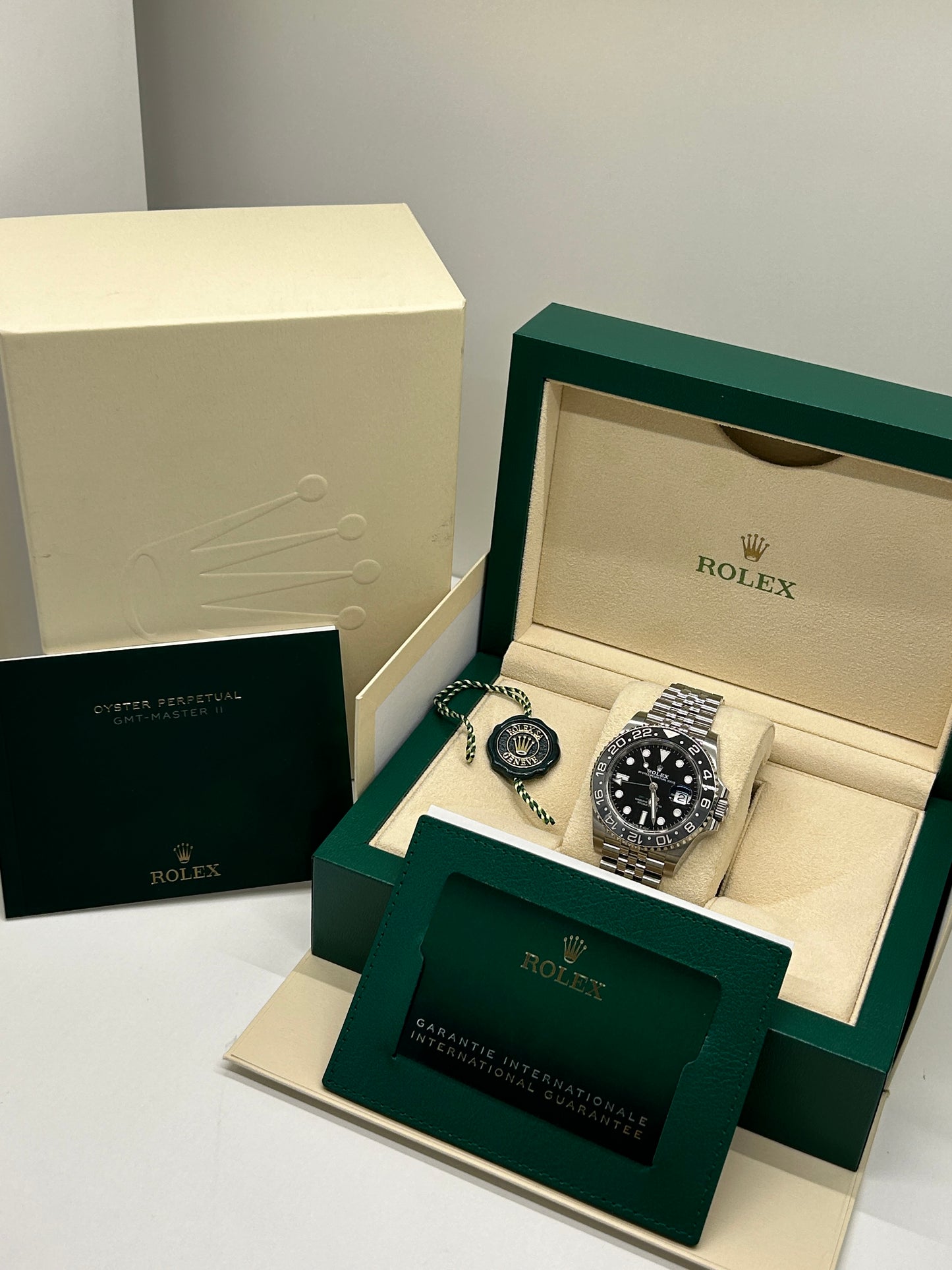 Rolex GMT-Master II Ref.126710GRNR - "Bruce Wayne" Jubilee - July 2025