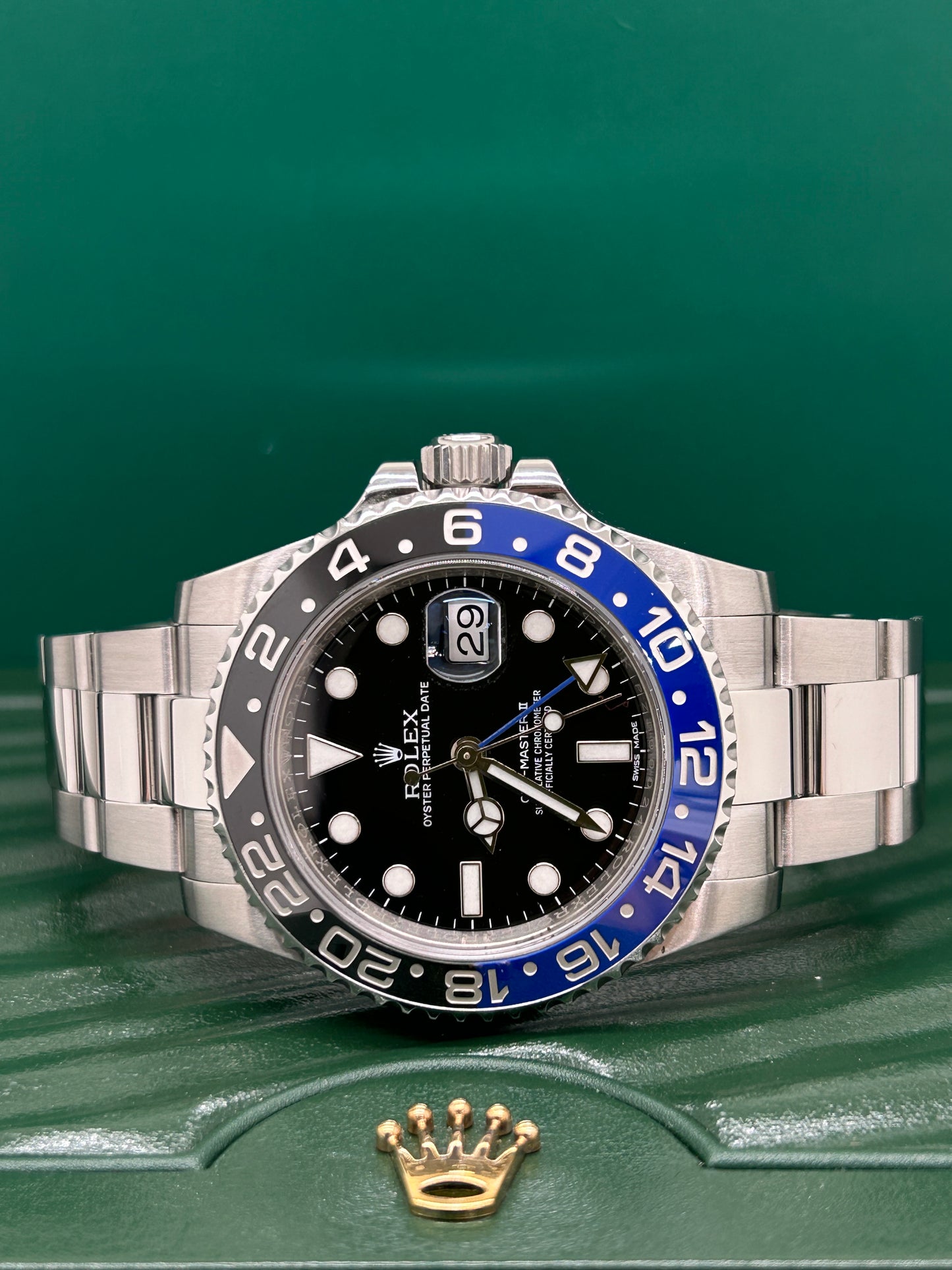 Rolex GMT-Master II "Batman" - Ref 116710BLNR - Year 2013